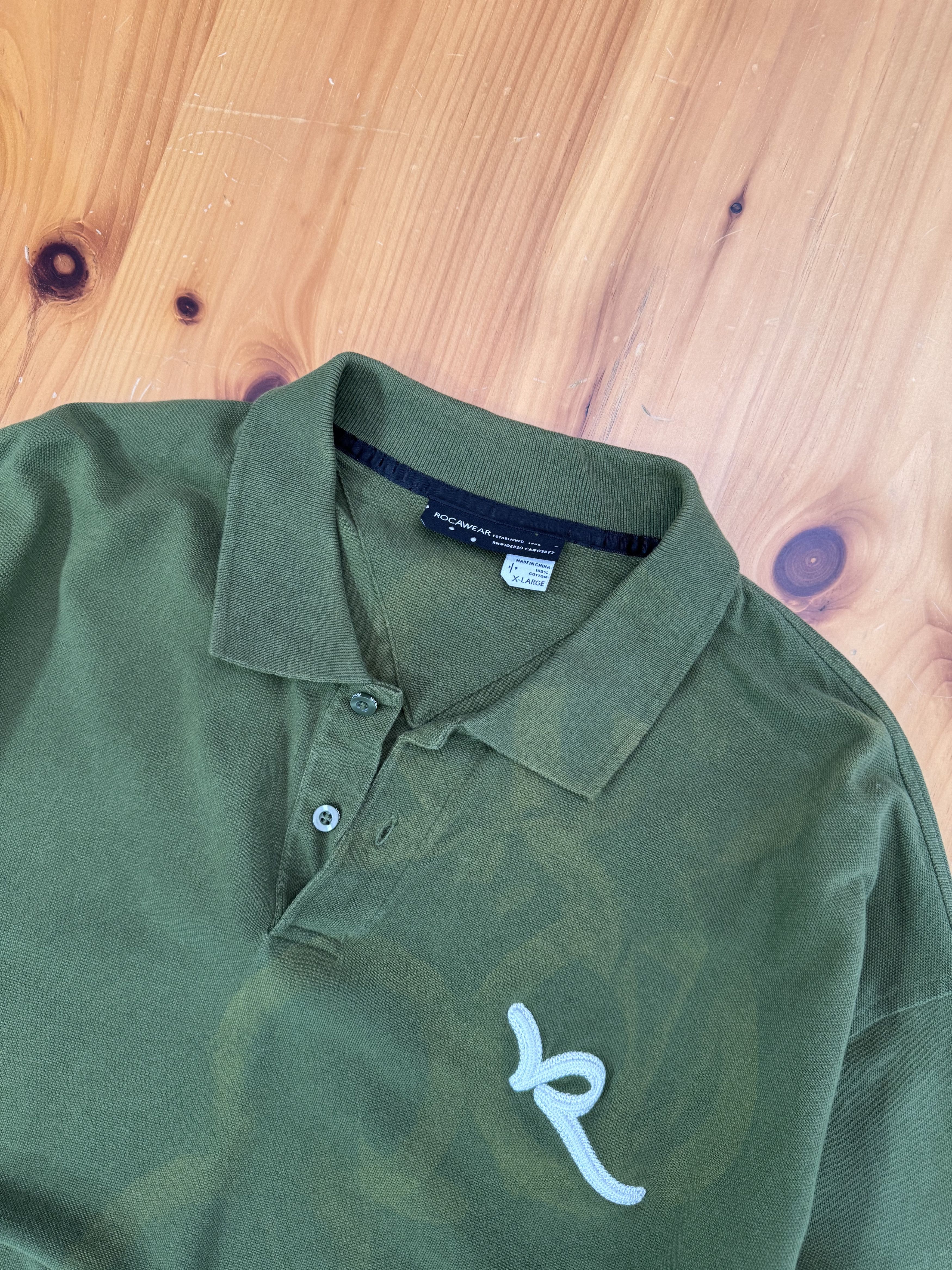 Rocawear Rocawear Chainstitch Polo Size US XL / EU 56 / 4 - 4 Thumbnail