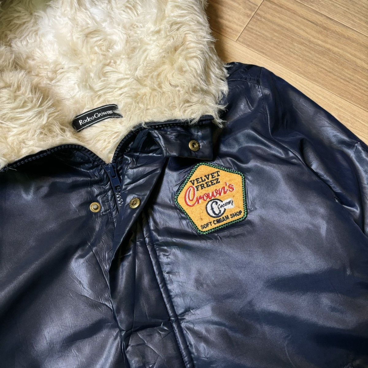 If Six Was Nine × Japanese Brand × Le Grande Bleu (L.G.B.) RodeoCrowns faux fur jacket ifsixwasnine L.G.B style japan Size US M / EU 48-50 / 2 - 10 Thumbnail