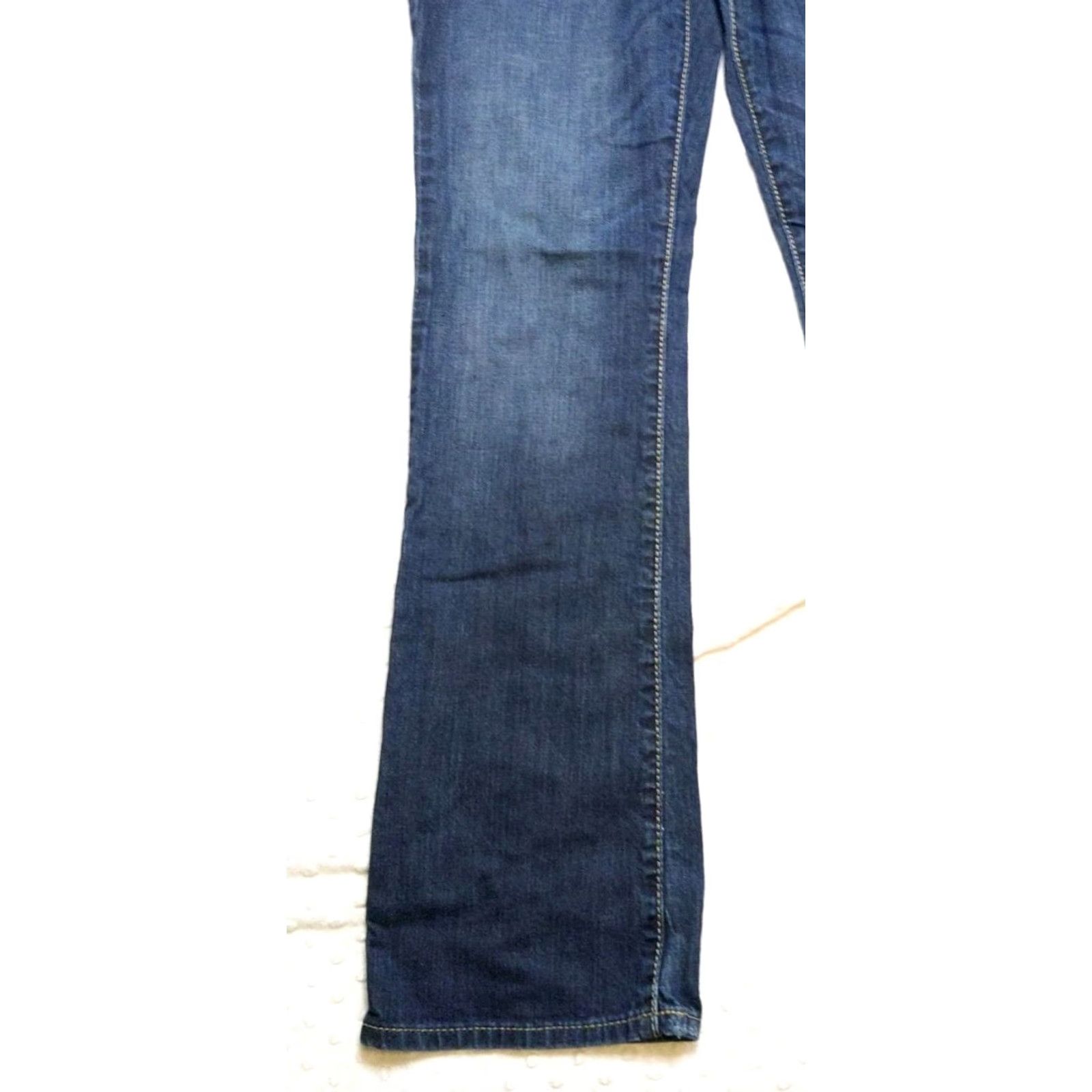 Vintage Rocky Mountain Cruel Jeans Bootcut Women's 30x33 Denim Blue Studded Distressed KERI 30 ESPN? Size 30" / US 8 / IT 44 - 3 Thumbnail