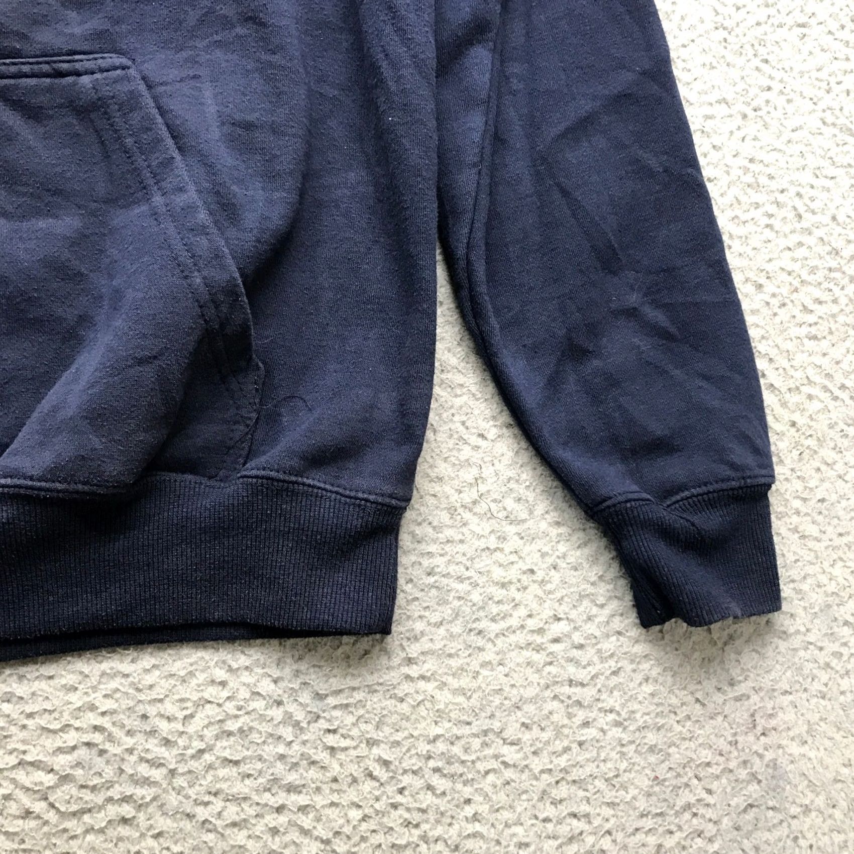Vintage NYPD Hoodie Men S Long Sleeve Graphic Print Navy Pullover City Logo Sweatshirt Size US S / EU 44-46 / 1 - 5 Thumbnail