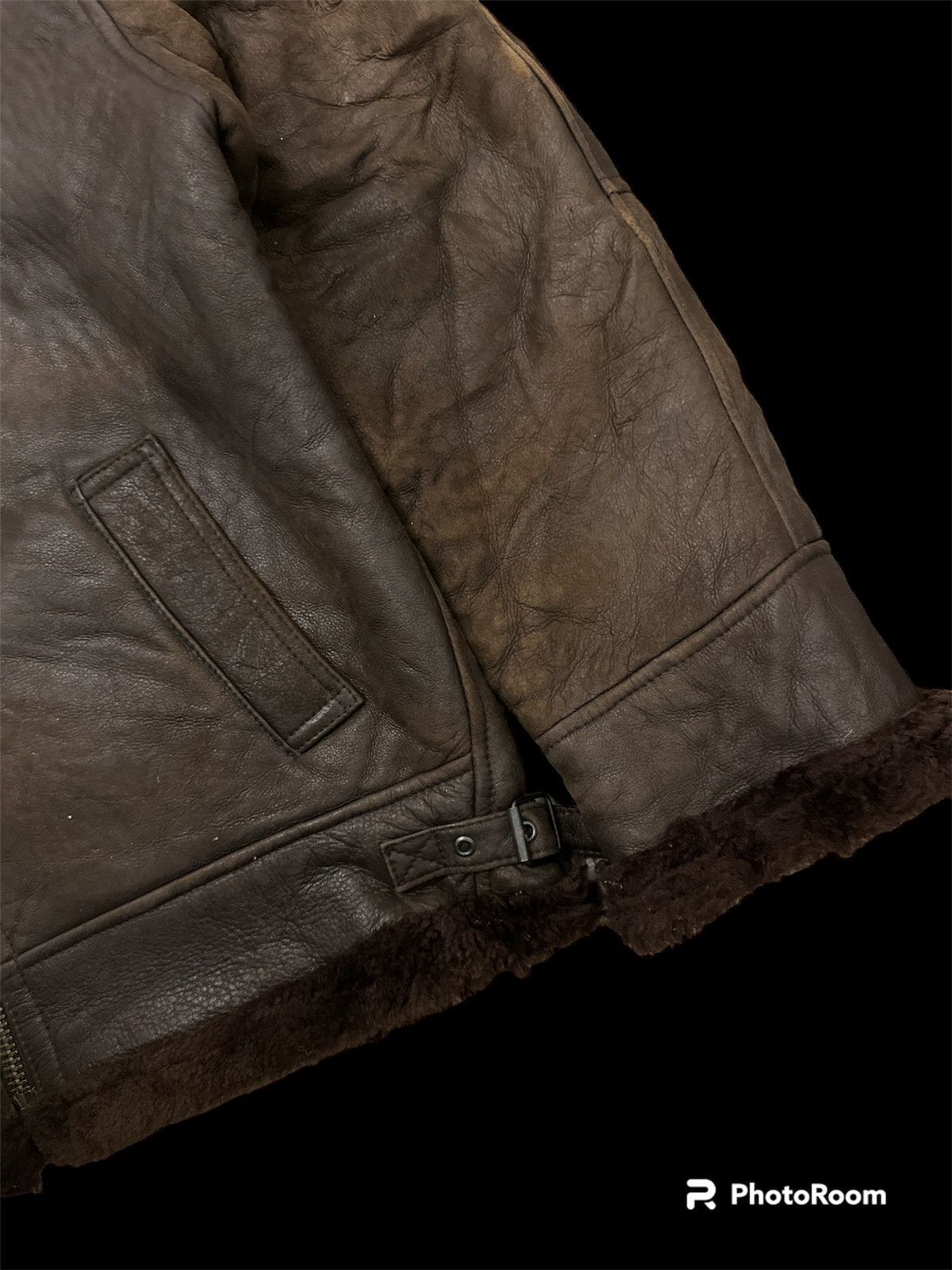 Beams Plus COLD🥶LEATHER FURR HEAVY JACKET Size US L / EU 52-54 / 3 - 5 Thumbnail