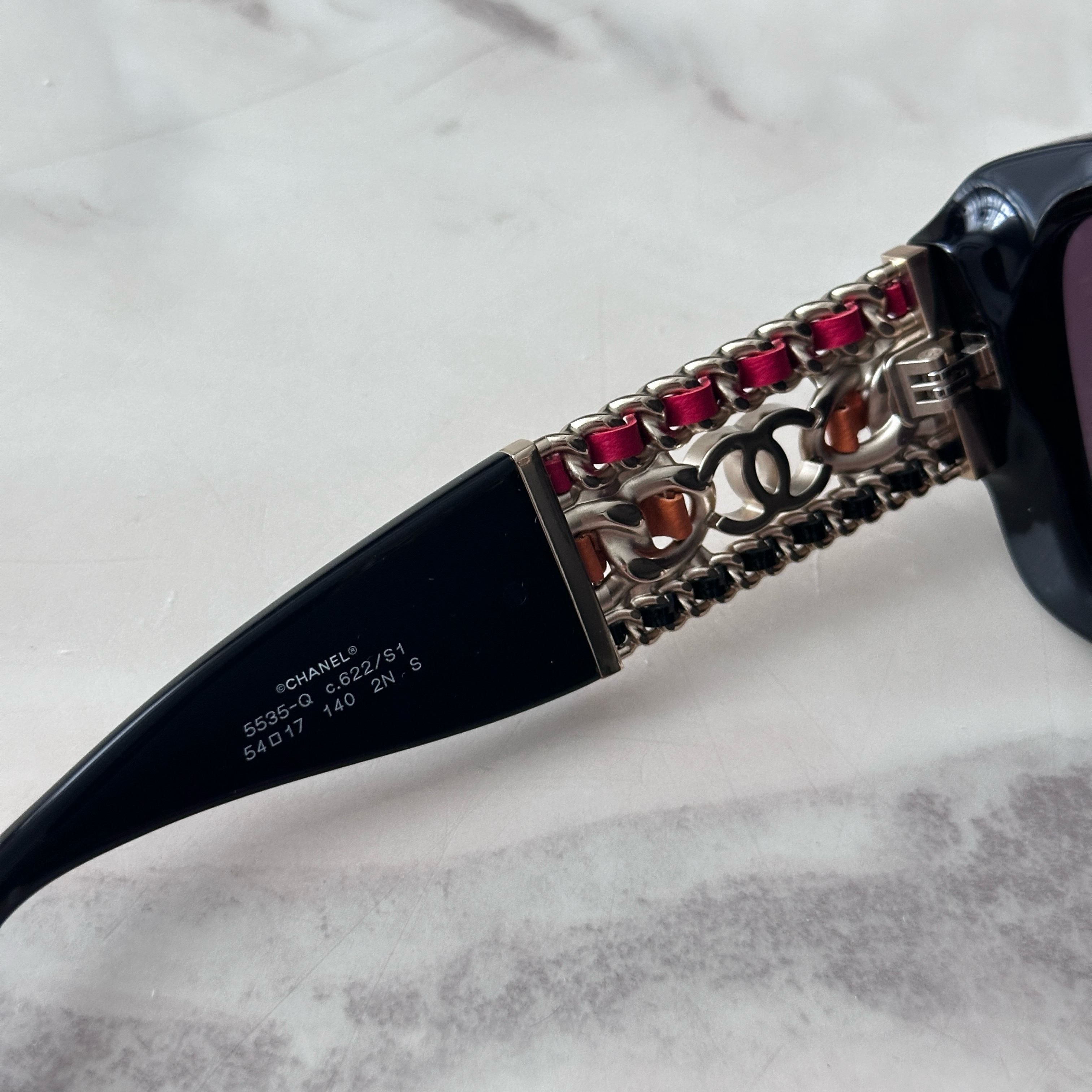 Chanel CHANEL 0CH5535Q C622S1 BLACK BORDEAUX Size ONE SIZE - 2 Thumbnail