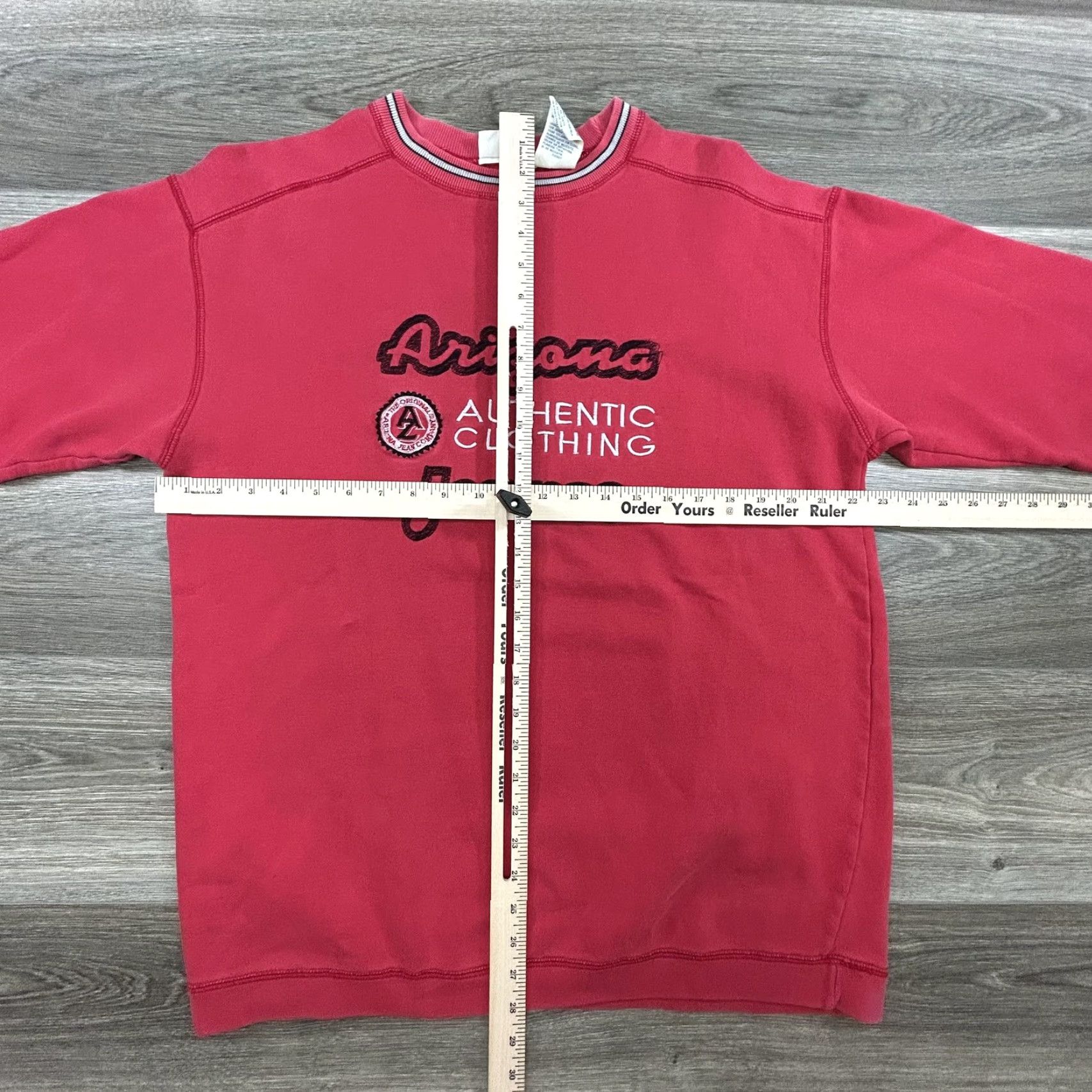 Vintage VINTAGE Arizona Jean Company Sweatshirt Mens Large Red Graphic Print Pullover Crewneck 90s Mens Size US L / EU 52-54 / 3 - 5 Thumbnail
