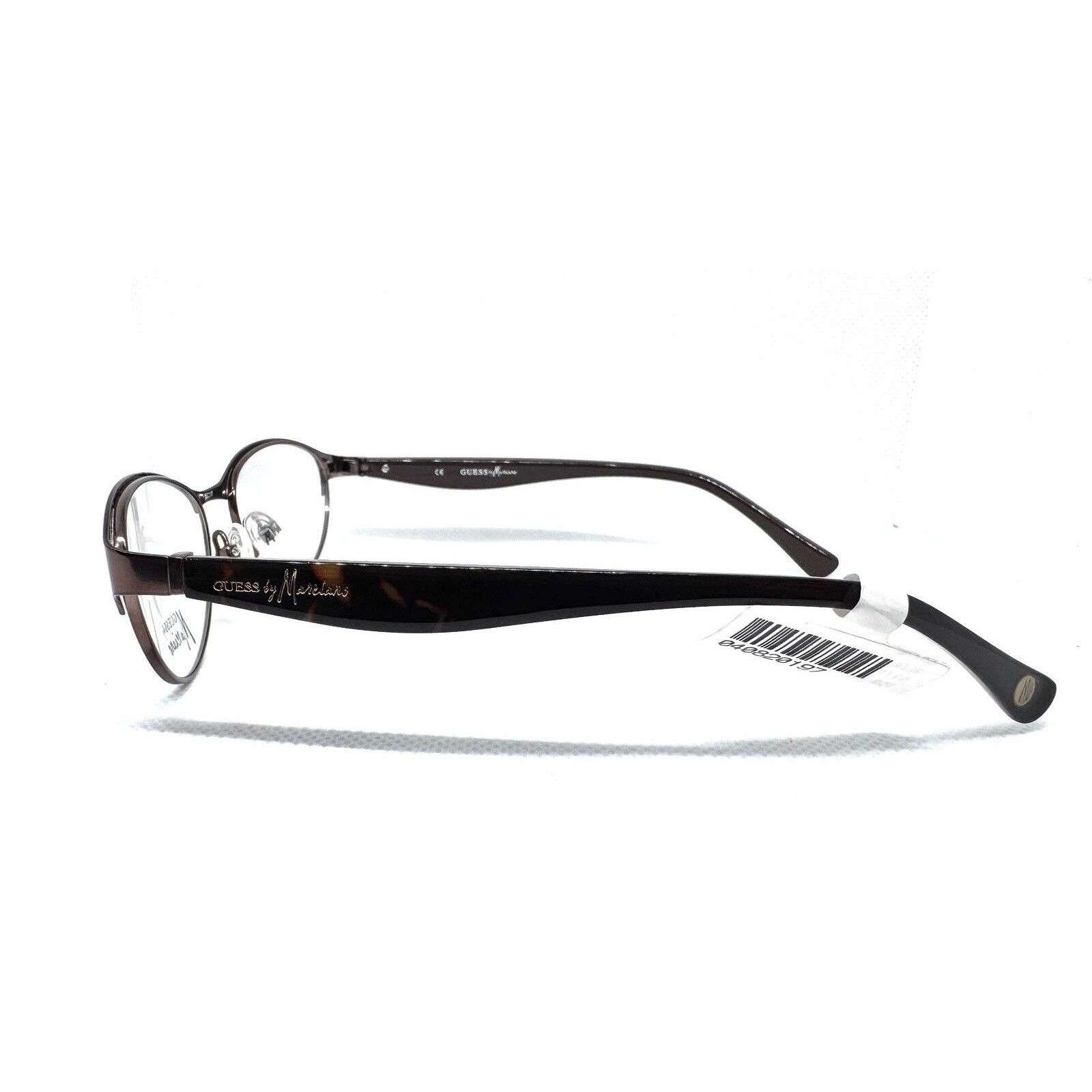 Guess GUESS BY MARCIANO GM176 MAROON BROWN EYEGLASSES FRAME 53-17 Size ONE SIZE - 4 Thumbnail