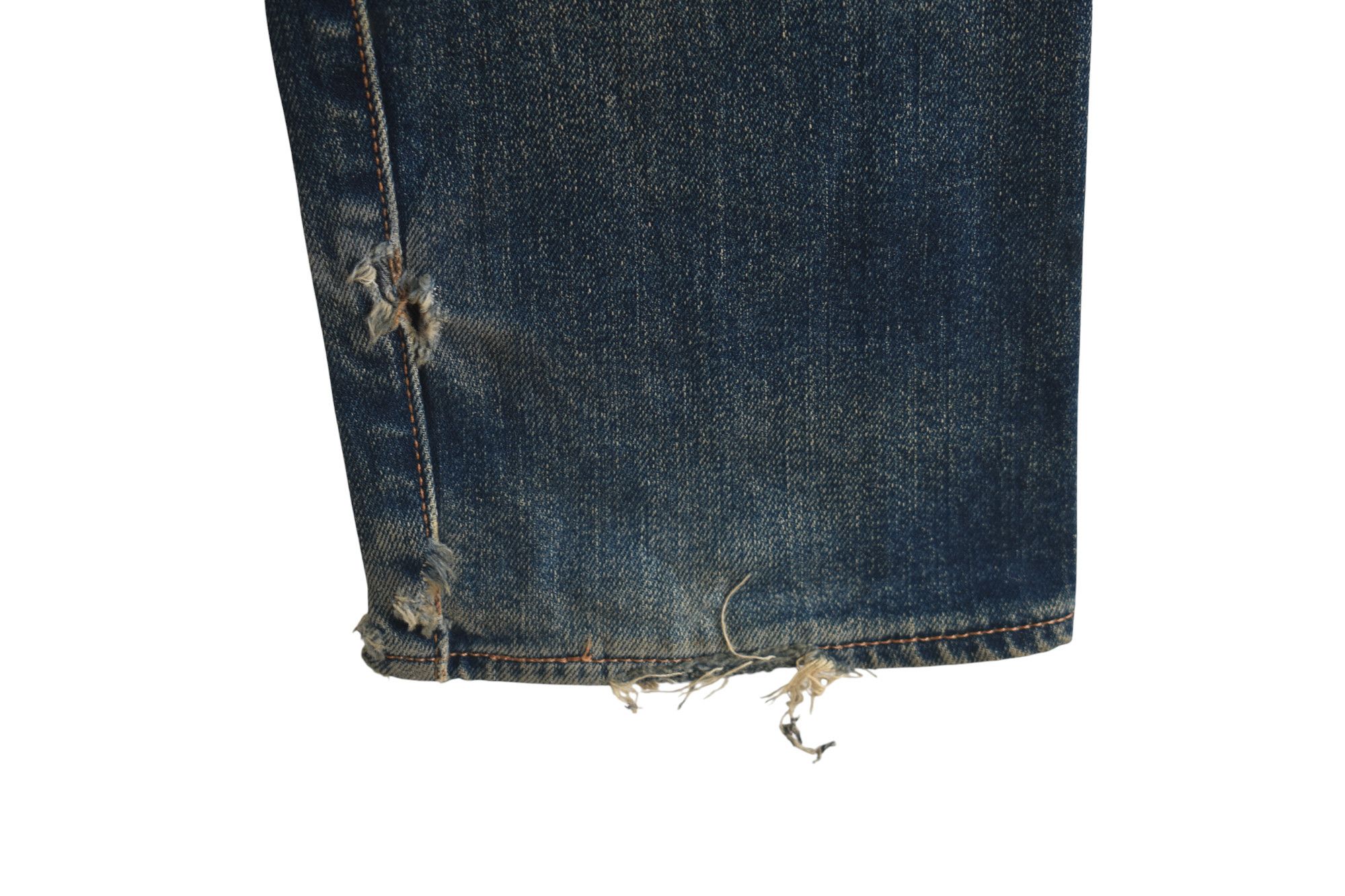 Levi's Vintage Levi's 502 Distress Denim W29 Size US 29 - 6 Thumbnail