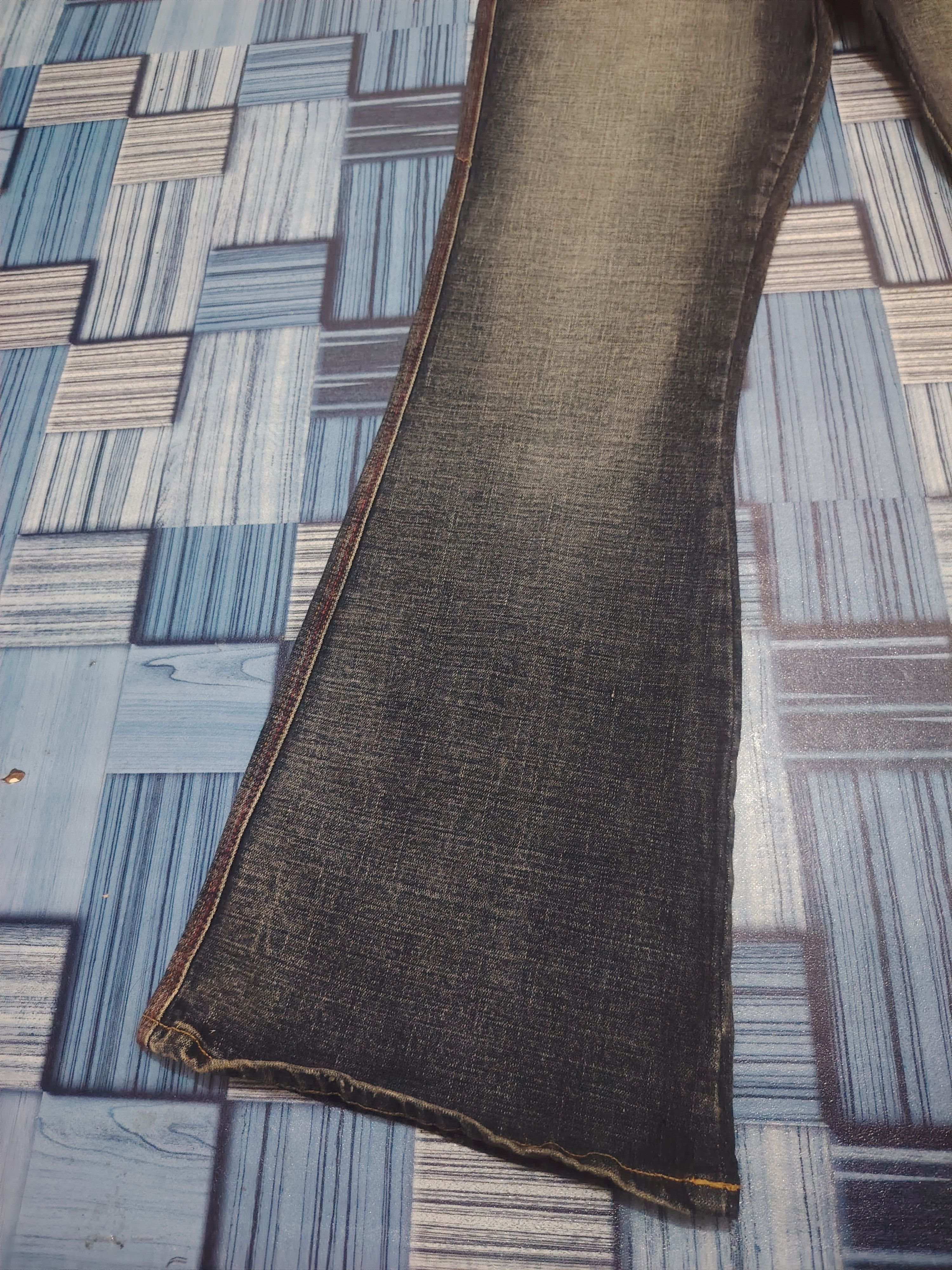 Tornado Mart Japanese The Vintage Standaed Flare Jeans Size US 33 - 14 Thumbnail