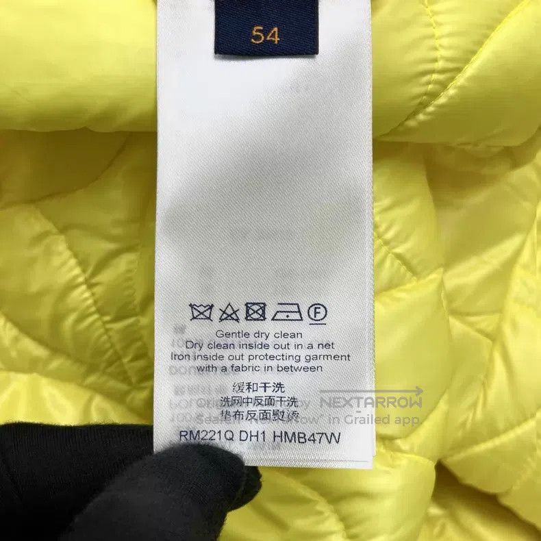 Louis Vuitton Louis Vuitton Lemon yellow quilted embossed embossed large Size US L / EU 52-54 / 3 - 4 Thumbnail