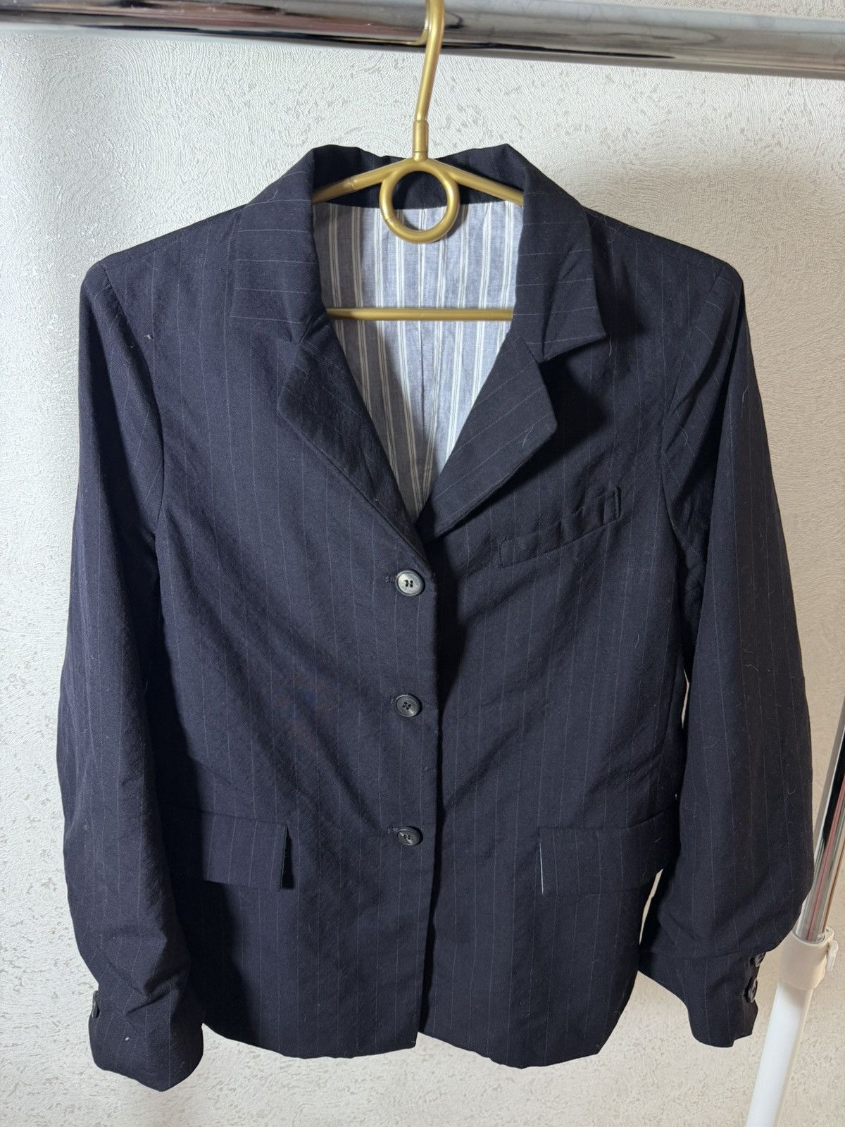 Bergfabel Bergfabel Pinstripe Blazer – Made in Italy Size M / US 6-8 / IT 42-44 - 1 Thumbnail