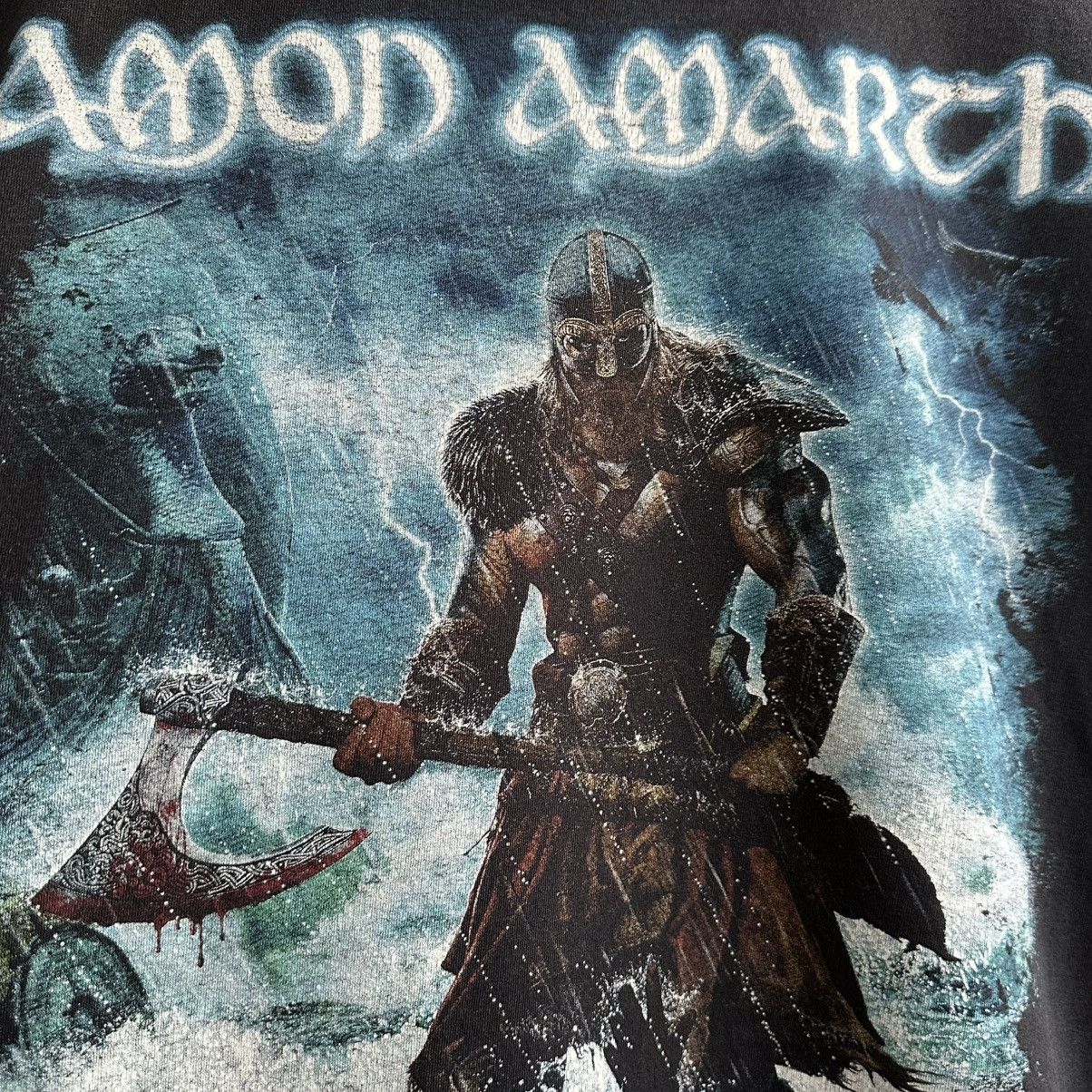 Band Tees Vintage Amon Amarth Metal Band Tour Tee 2016 Size US M / EU 48-50 / 2 - 5 Thumbnail