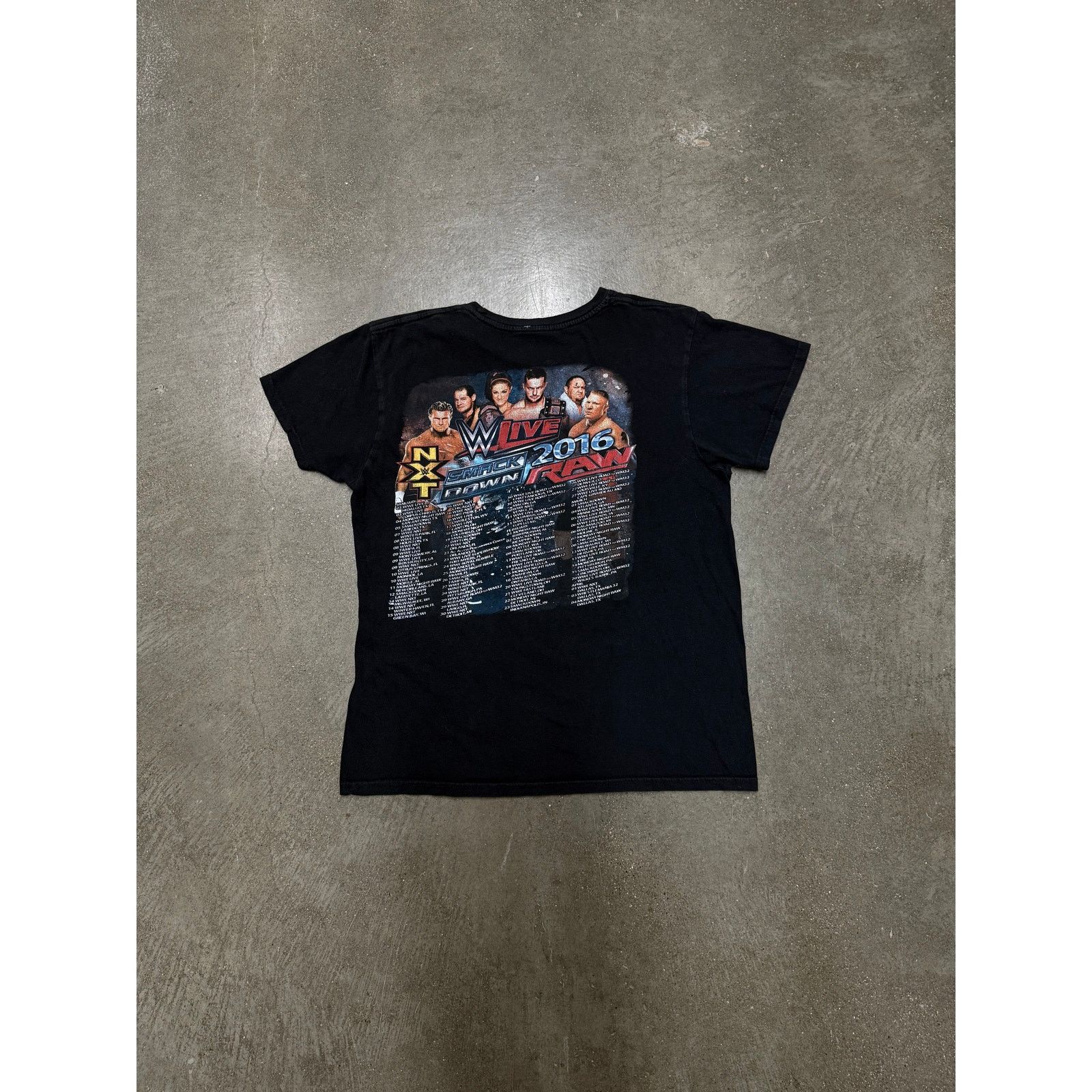 WWE 2016 WWE Vintage T-Shirt Size US M / EU 48-50 / 2 - 2 Thumbnail