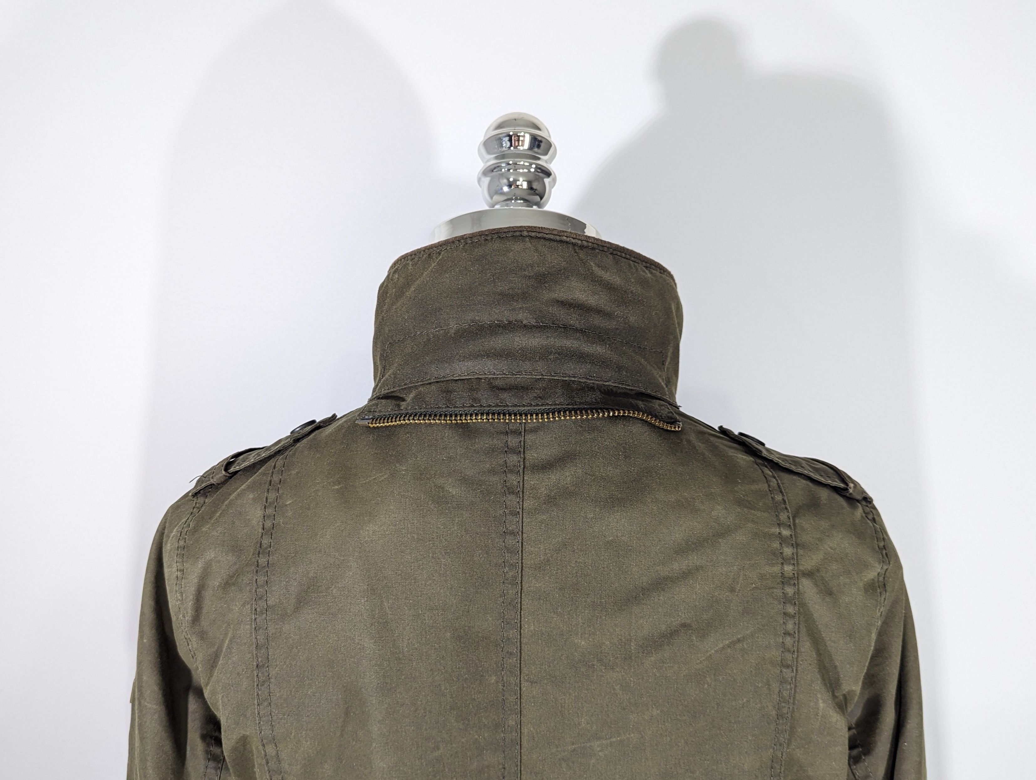 Barbour Barbour International SMU Weyhill Wax Jacket Waxed Cotton Size M / US 6-8 / IT 42-44 - 13 Thumbnail