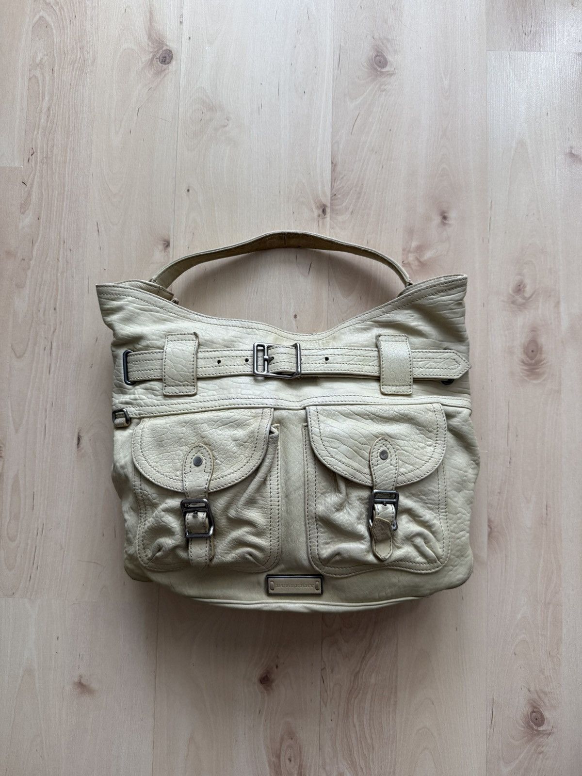 Burberry Burberry London Vintage leather tote bag Size ONE SIZE - 3 Thumbnail