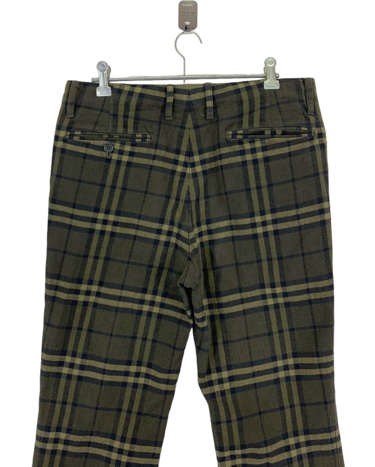 Yohji Yamamoto A.A.R YOHJI YAMAMOTO SIGNATURE TARTAN PANT Size 31" - 6 Thumbnail