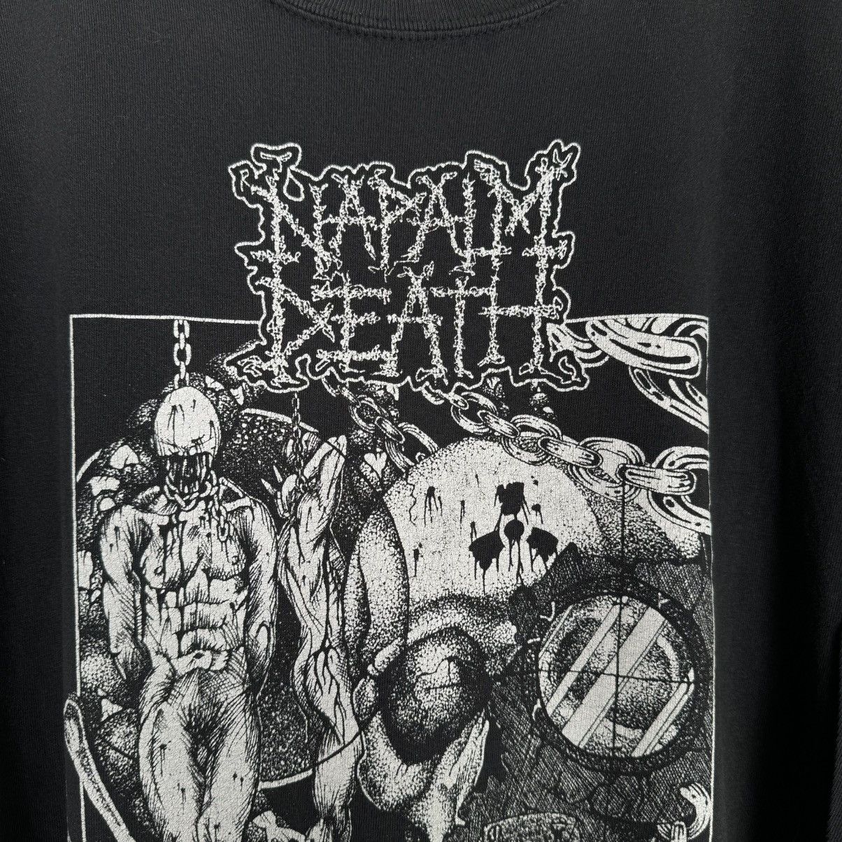 Band Tees Vintage 2003 Napalm Death Metal Euro T Shirt Size US XXL / EU 58 / 5 - 3 Thumbnail