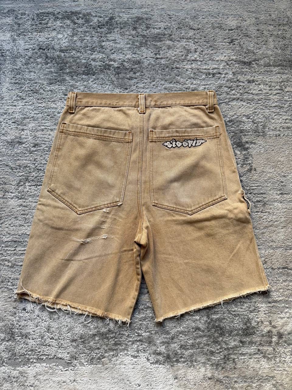 Vintage Vintage STOOPID Baggy Shorts Size US 34 / EU 50 - 1 Thumbnail