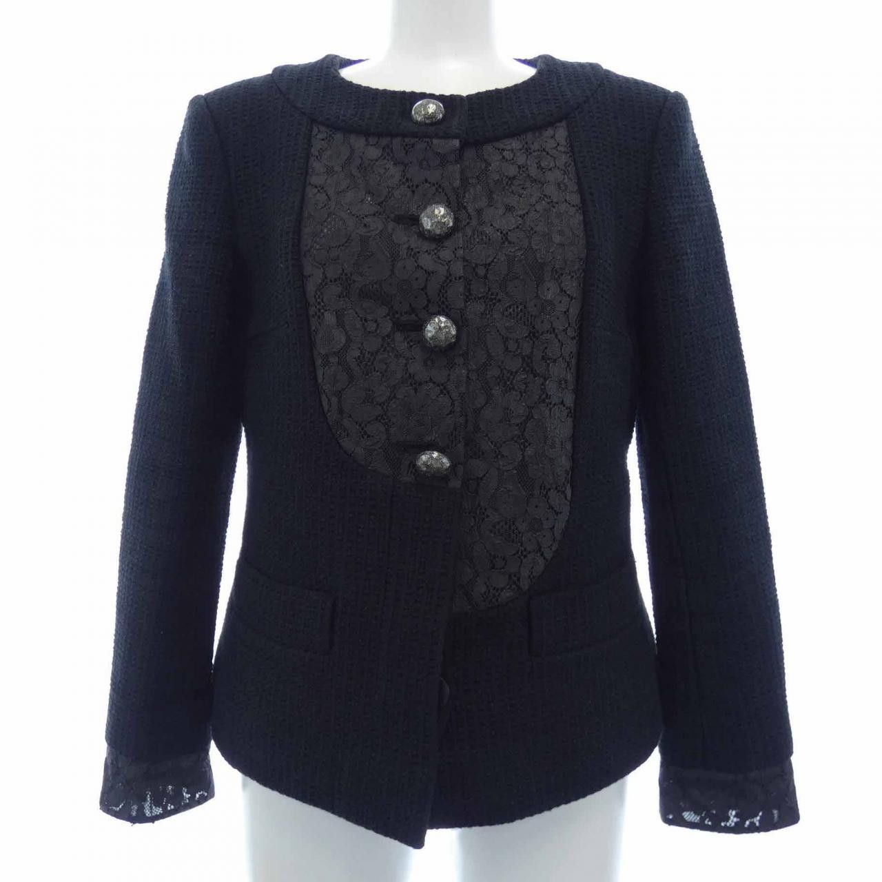 Chanel Chanel Chanel P51026W05622 Collarless Jacket Jacket Others Outerwear P51026W05622 DUTY FREE for USA Size ONE SIZE - 1 Thumbnail