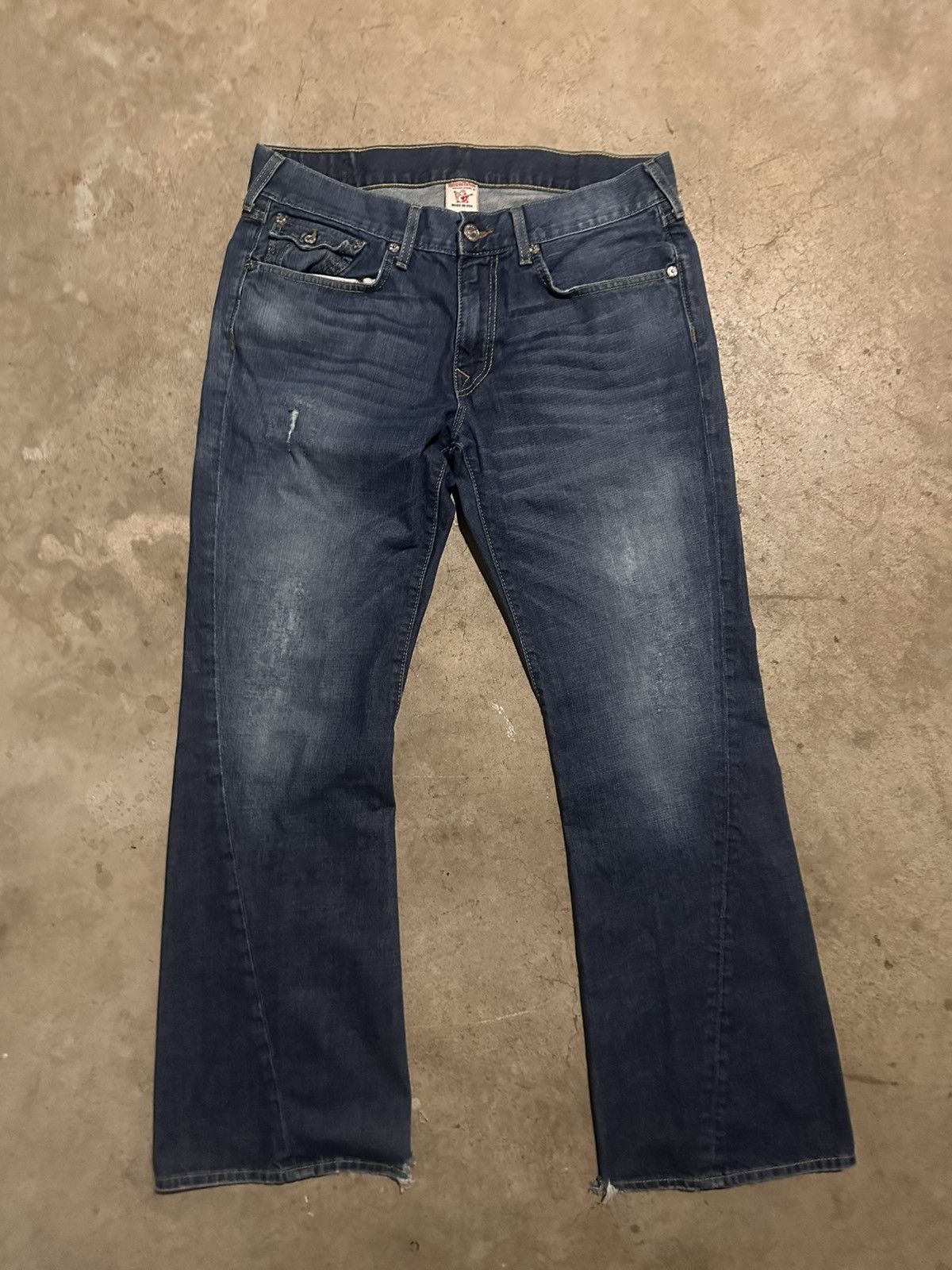 True Religion Vintage Baggy Low Rise Flared True Religion Jeans Size US 36 / EU 52 - 1 Thumbnail