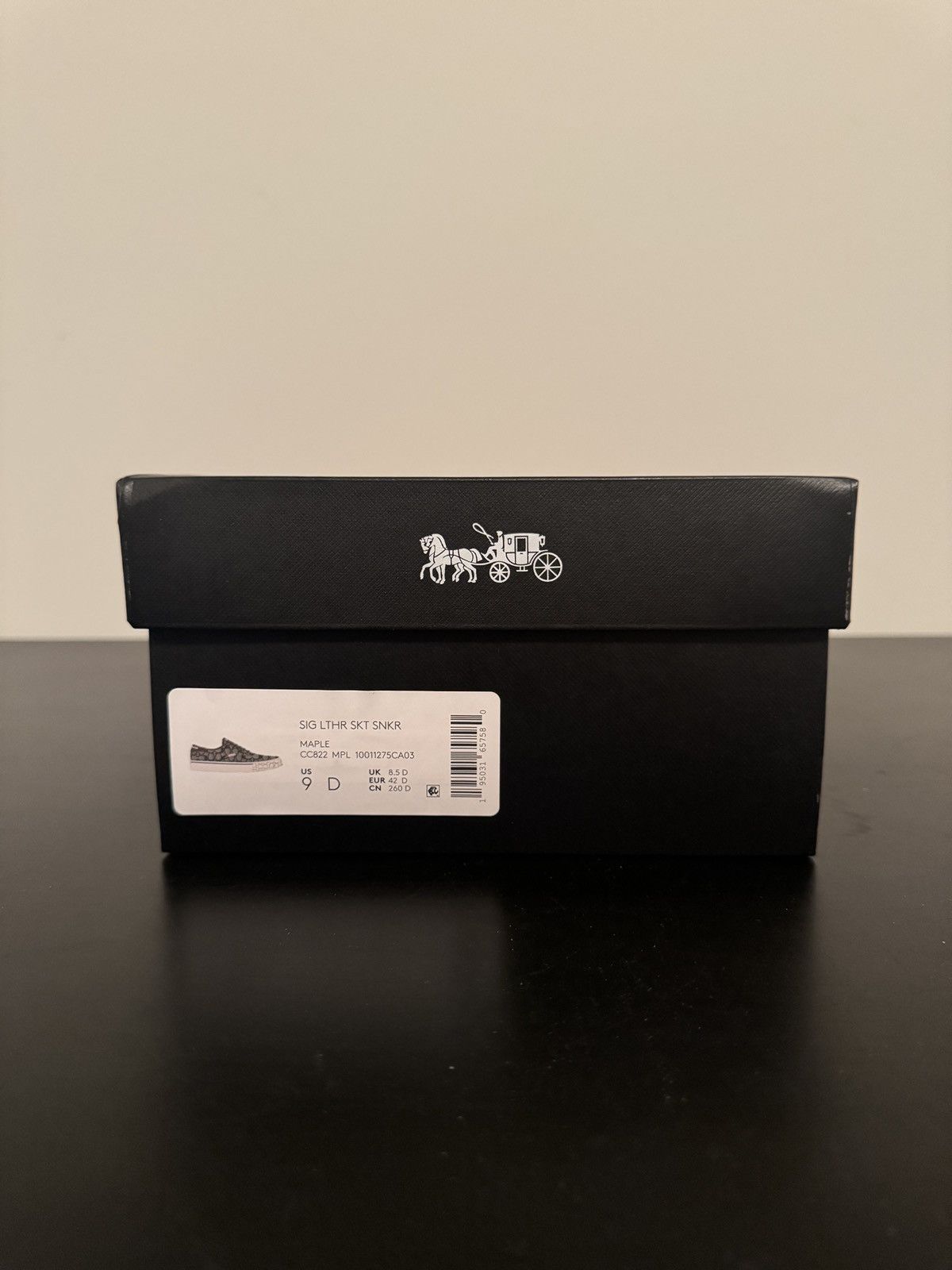 Coach COACH SKATE LACE UP SNEAKER IN SIGNATURE JACQUARD Size US 9 / EU 42 - 7 Thumbnail