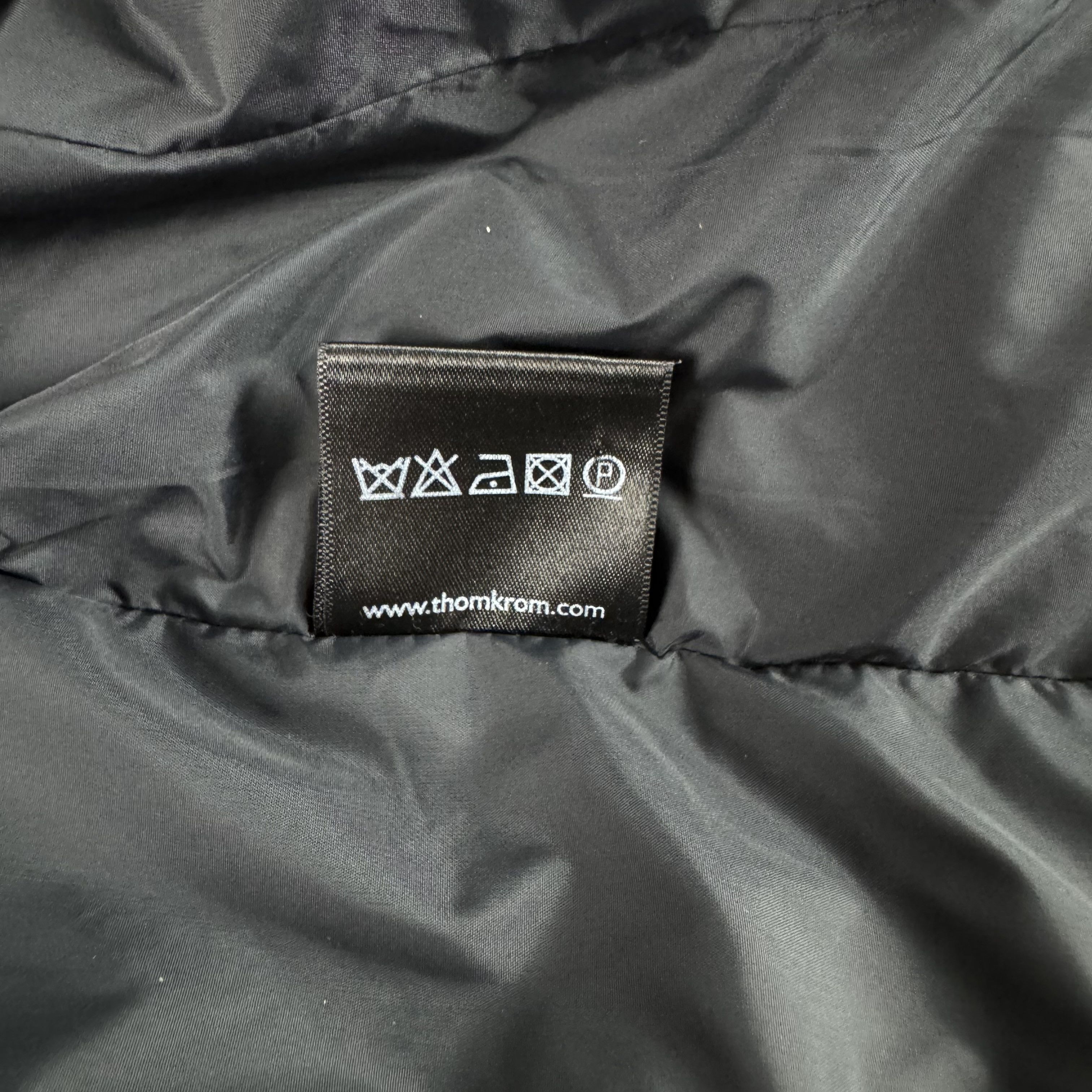 Thom Krom THOM KROM Asymmetrical Zip Quilted Puffer Jacket Size US L / EU 52-54 / 3 - 11 Thumbnail