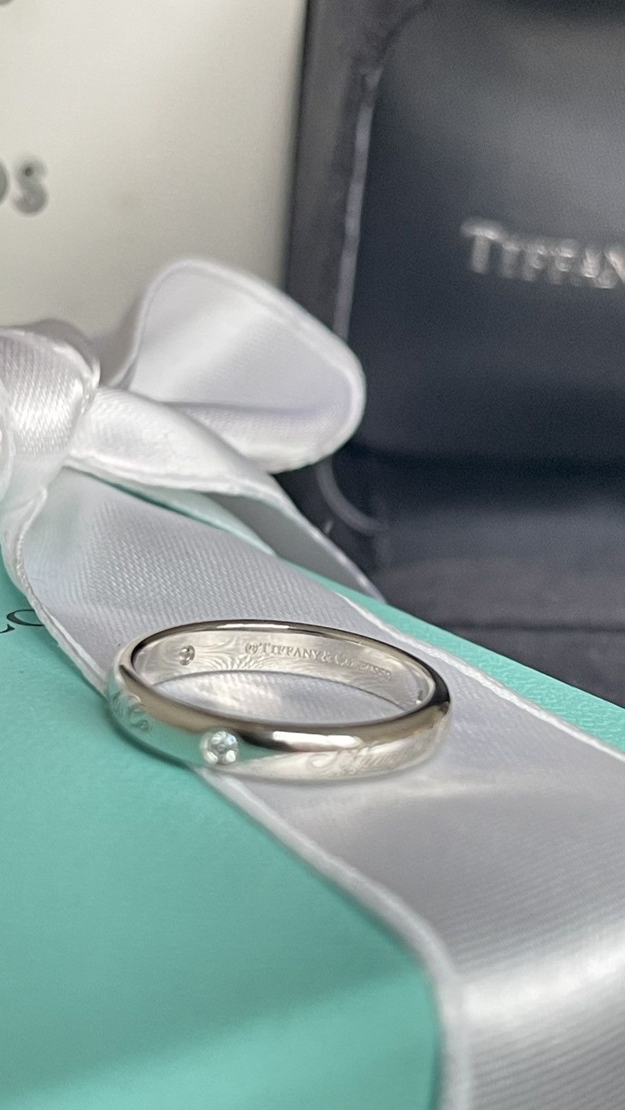 Tiffany & Co. Tiffany & Co. Notes Lucida Dia Ring Platinum 5.5 NEW $1245 Size ONE SIZE - 11 Thumbnail