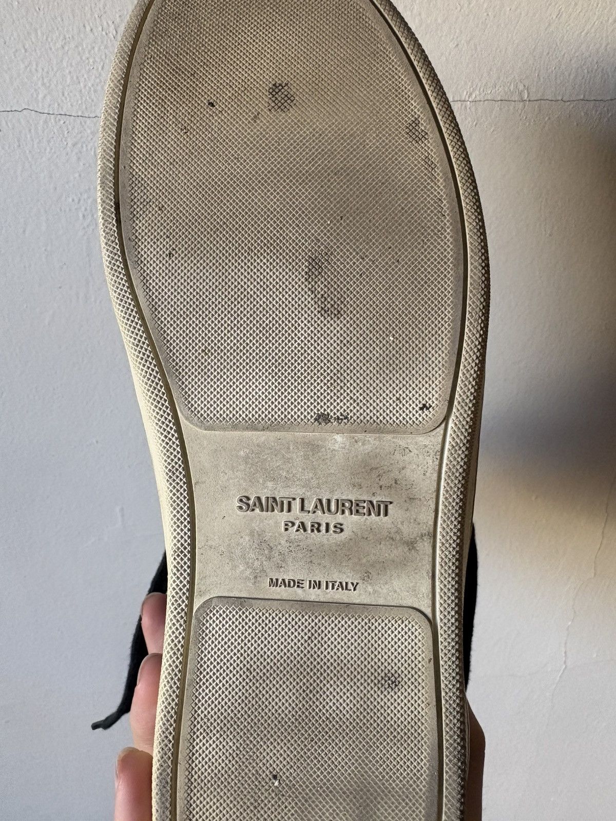 Saint Laurent Paris Saint Laurent Paris SL-10H High Top Sneaker Size US 10.5 / EU 43-44 - 3 Thumbnail