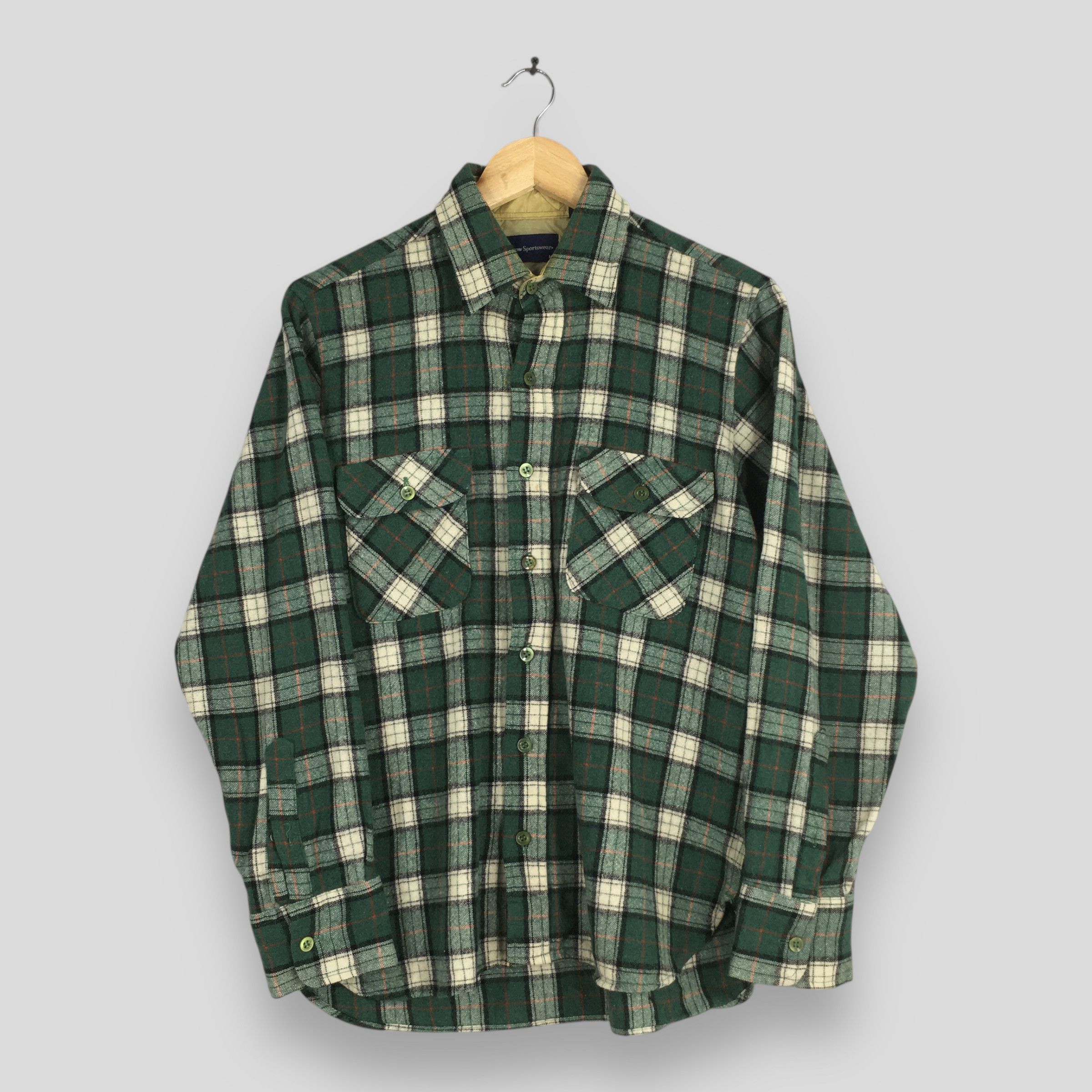 Arrow Vintage 1980'S Arrow Sportswear Checkered Flannel Medium Size US M / EU 48-50 / 2 - 1 Thumbnail