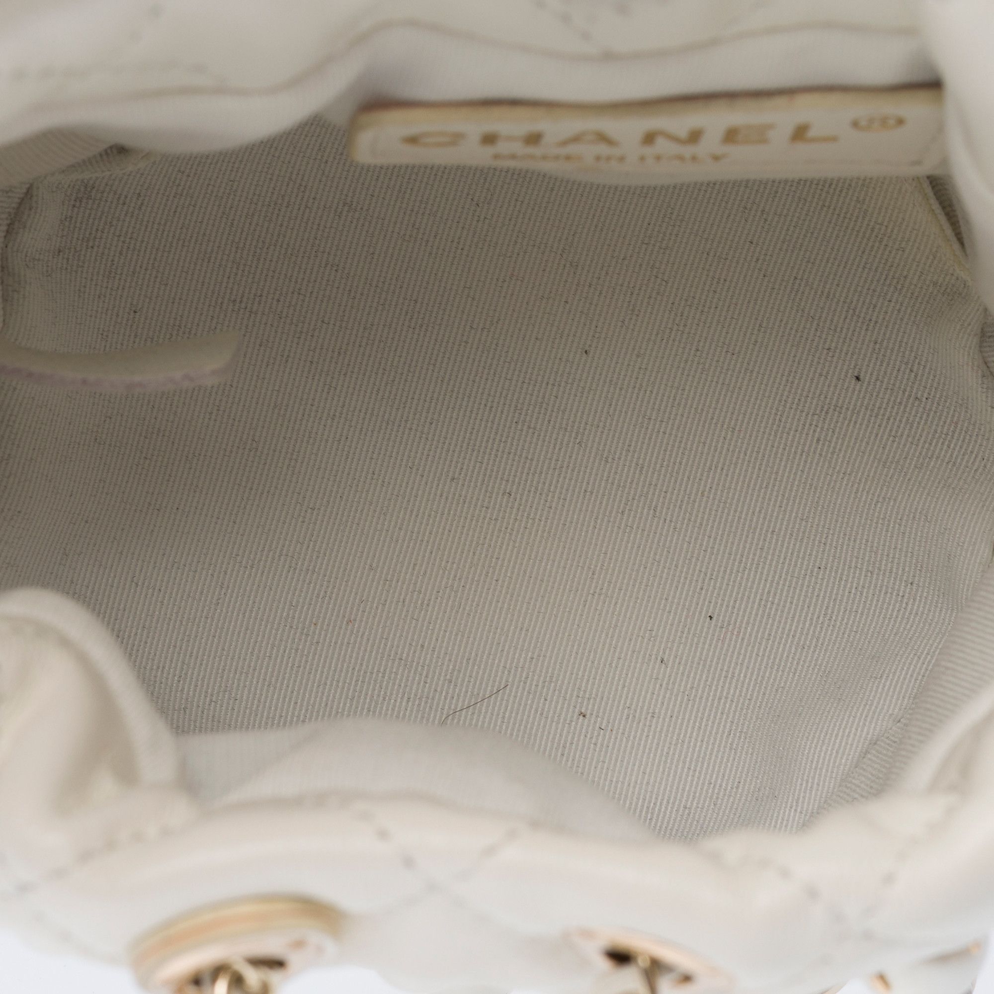 Chanel CHANEL Bag in White Leather Size ONE SIZE - 9 Thumbnail