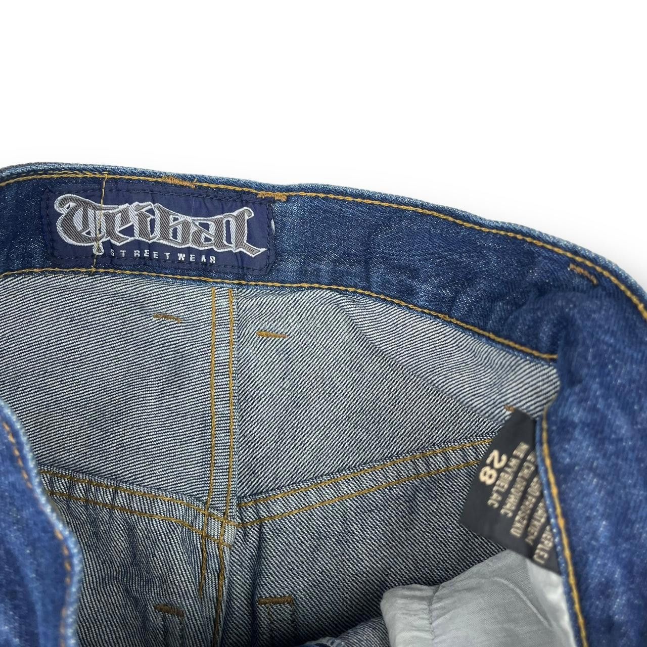 Designer Tribal Gear Men's Blue Shorts Size US 27 - 4 Thumbnail