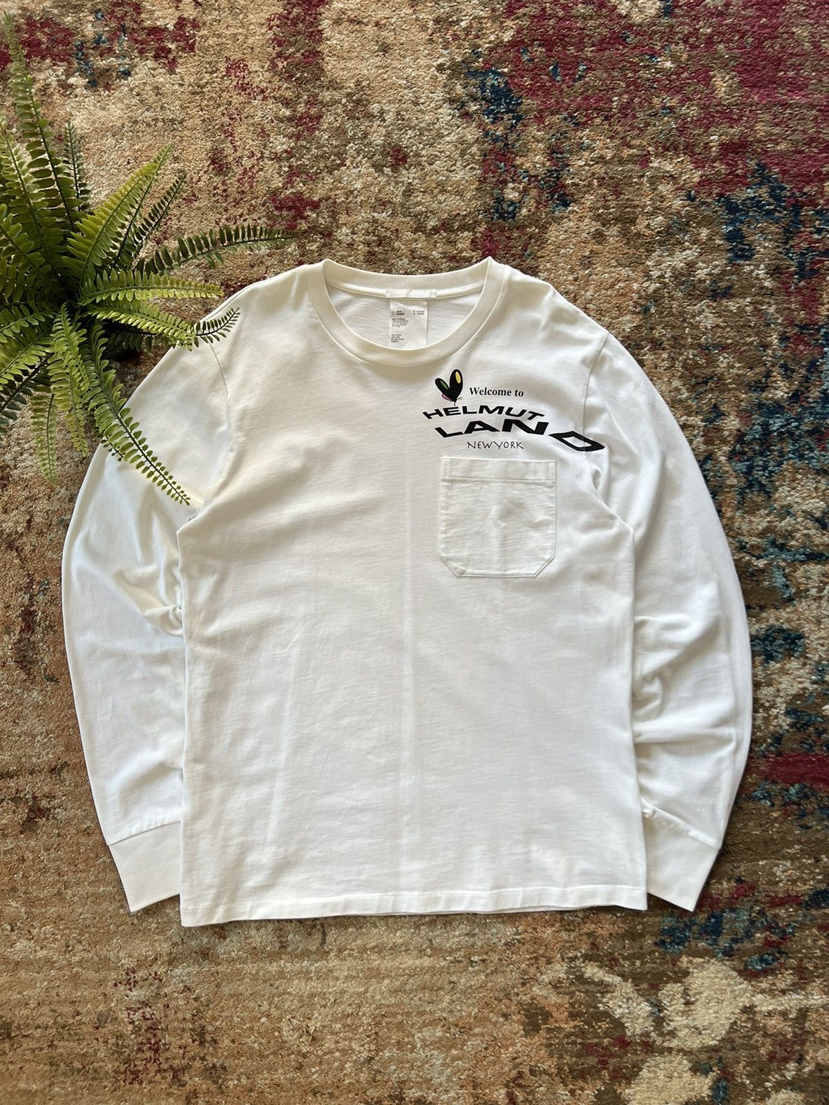 Helmut Lang 🗽HELMUT LANG NEW YORK HELMUT LAND BIG LOGO CREWNECK Y2K Size US L / EU 52-54 / 3 - 2 Thumbnail