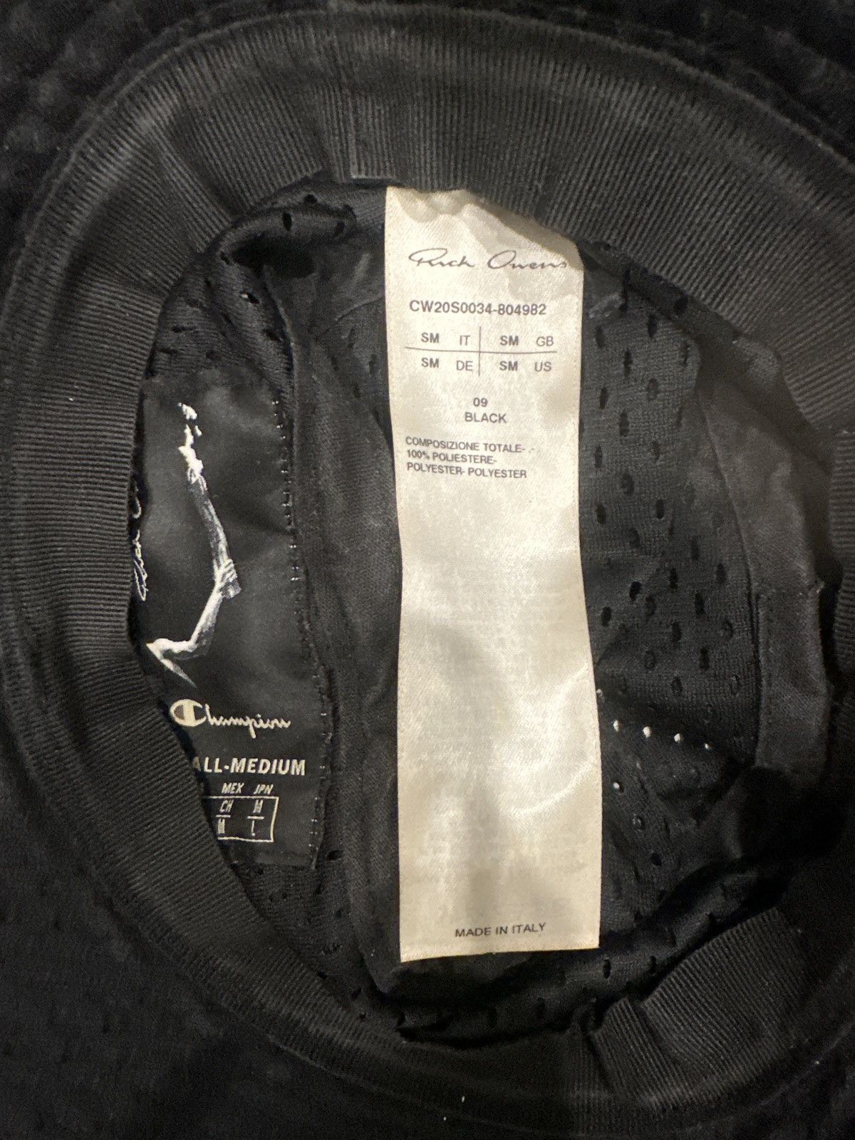 Rick Owens Rick Owens x Champion bucket hat Size 32 - 4 Thumbnail
