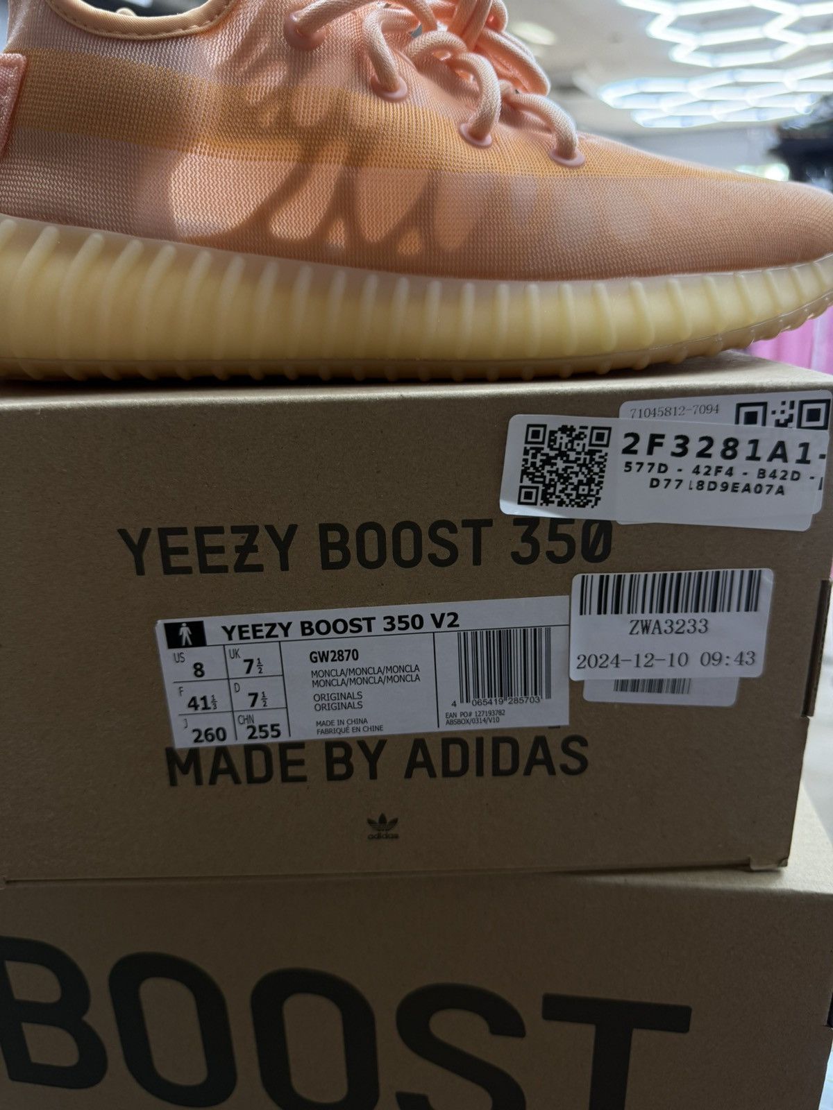 Yeezy 350 Mono Clay Size 8 Brand New W Box