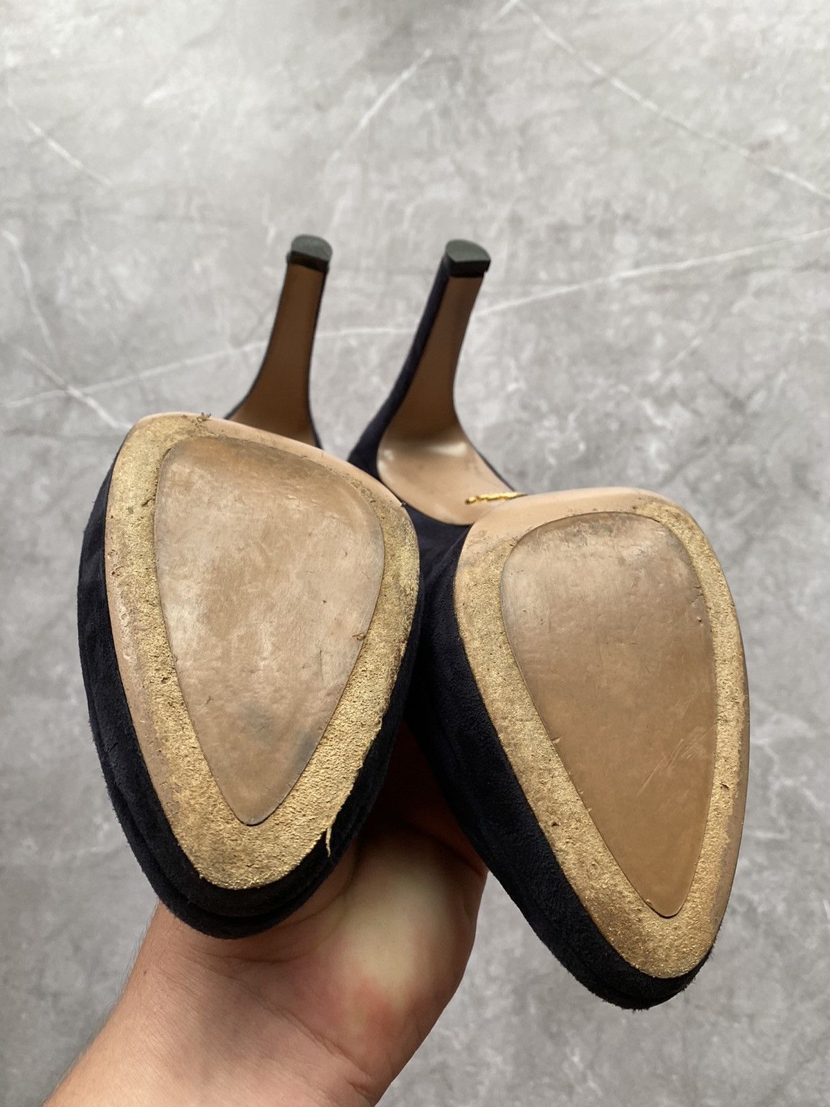 Prada Prada Milano Suede Pumps Heels Women’s Shoes Made in Italy Size US 10 / IT 40 - 19 Thumbnail