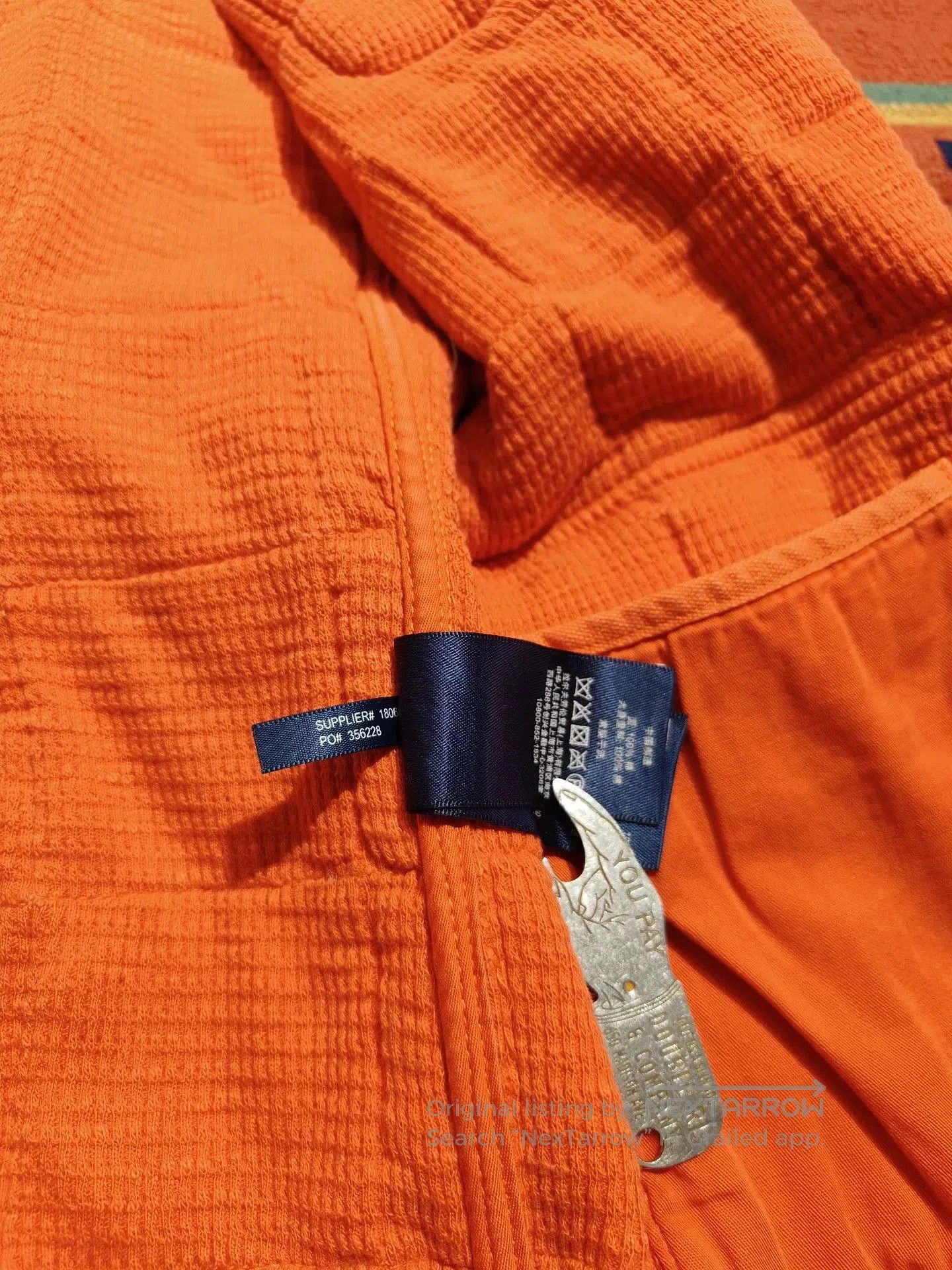RRL Ralph Lauren Ralph Lauren Orange Heavy-Duty Vest. Size US S / EU 44-46 / 1 - 6 Thumbnail
