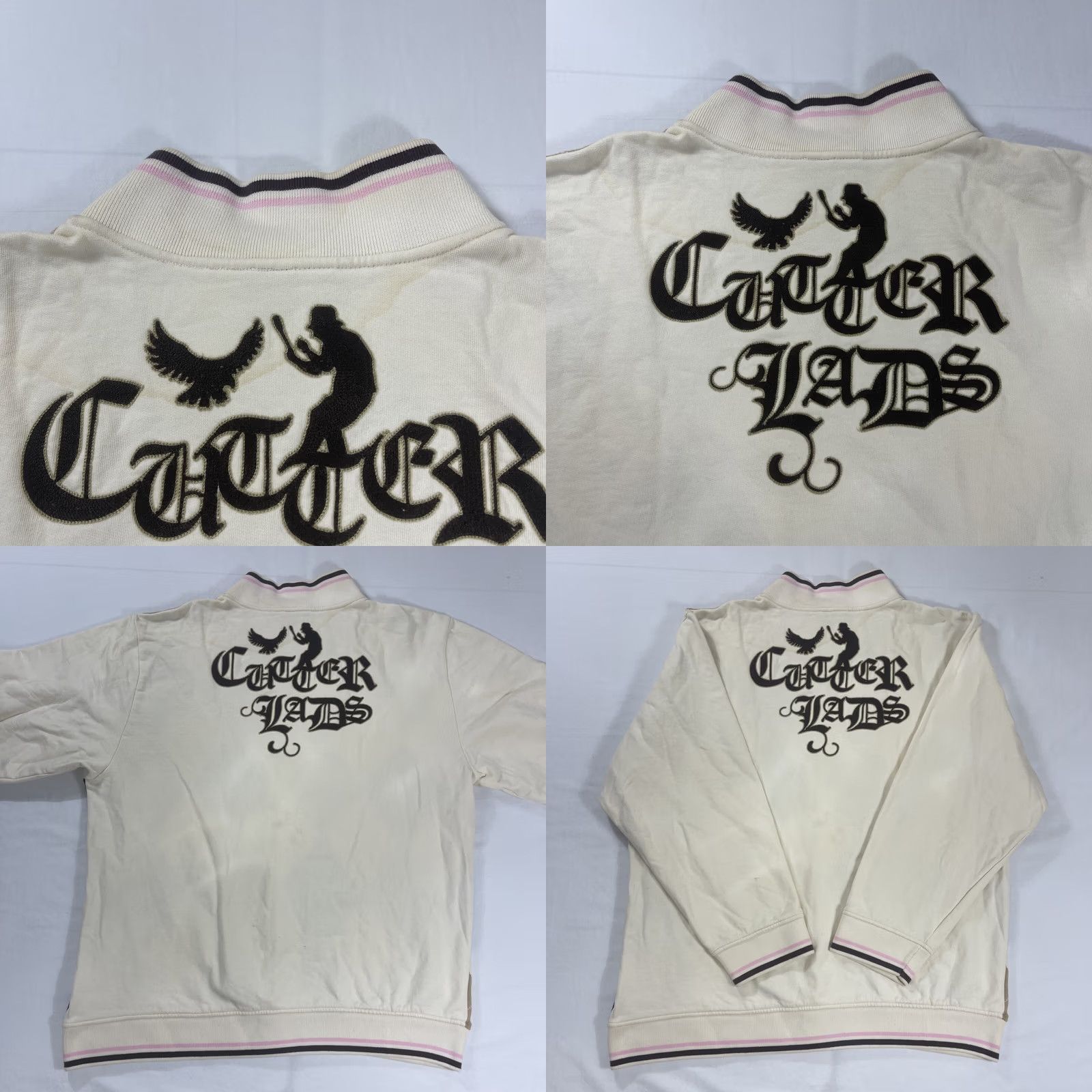 Vintage Artful Dodger Sweatshirt 4XL Full Zip Diamond Argyle Big & Tall Lads Unisex Adults Size US XXL / EU 58 / 5 - 10 Thumbnail