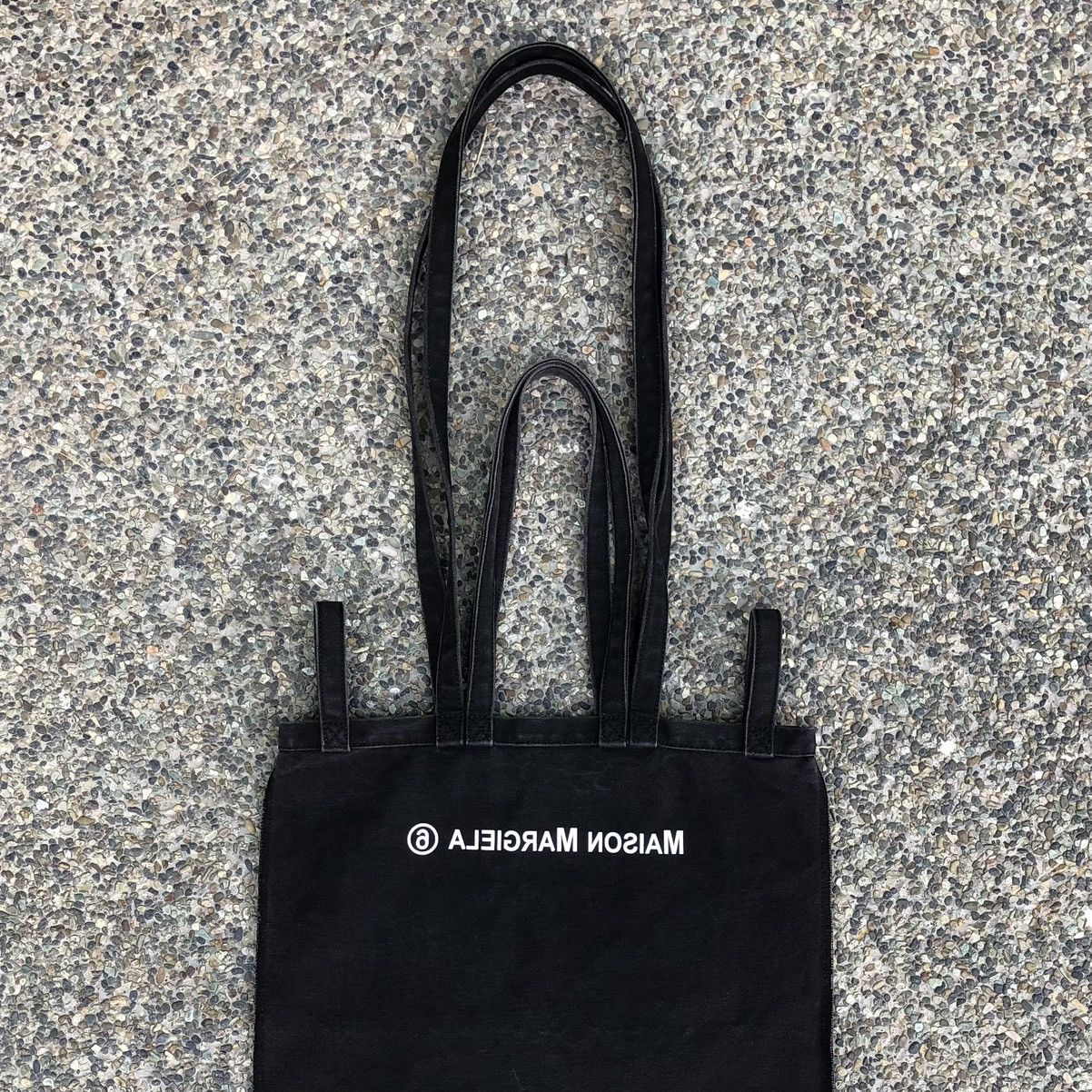 Maison Margiela MAISON MARGIELA MM6 Logo Canvas Tote Bag Three Way Size ONE SIZE - 12 Thumbnail