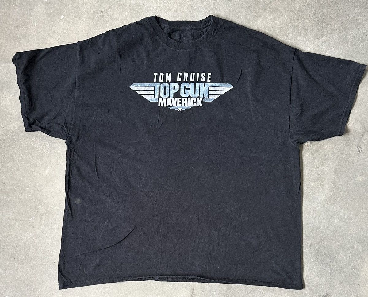Vintage TOM CRUISE TOP GUN MAVERICK MOVIE TEE Size US XXL / EU 58 / 5 - 1 Thumbnail
