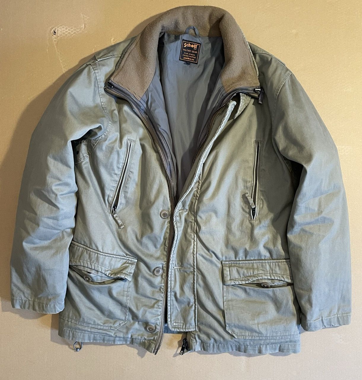 Schott Schott N.Y.C. Military Gear 3-in-1 System Jacket - Size L Size US L / EU 52-54 / 3 - 1 Thumbnail