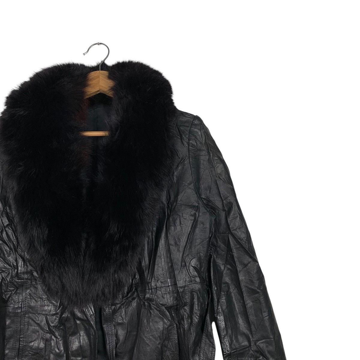 Japanese Brand Japanese Brand Fur Leather Coat Size M / US 6-8 / IT 42-44 - 5 Thumbnail
