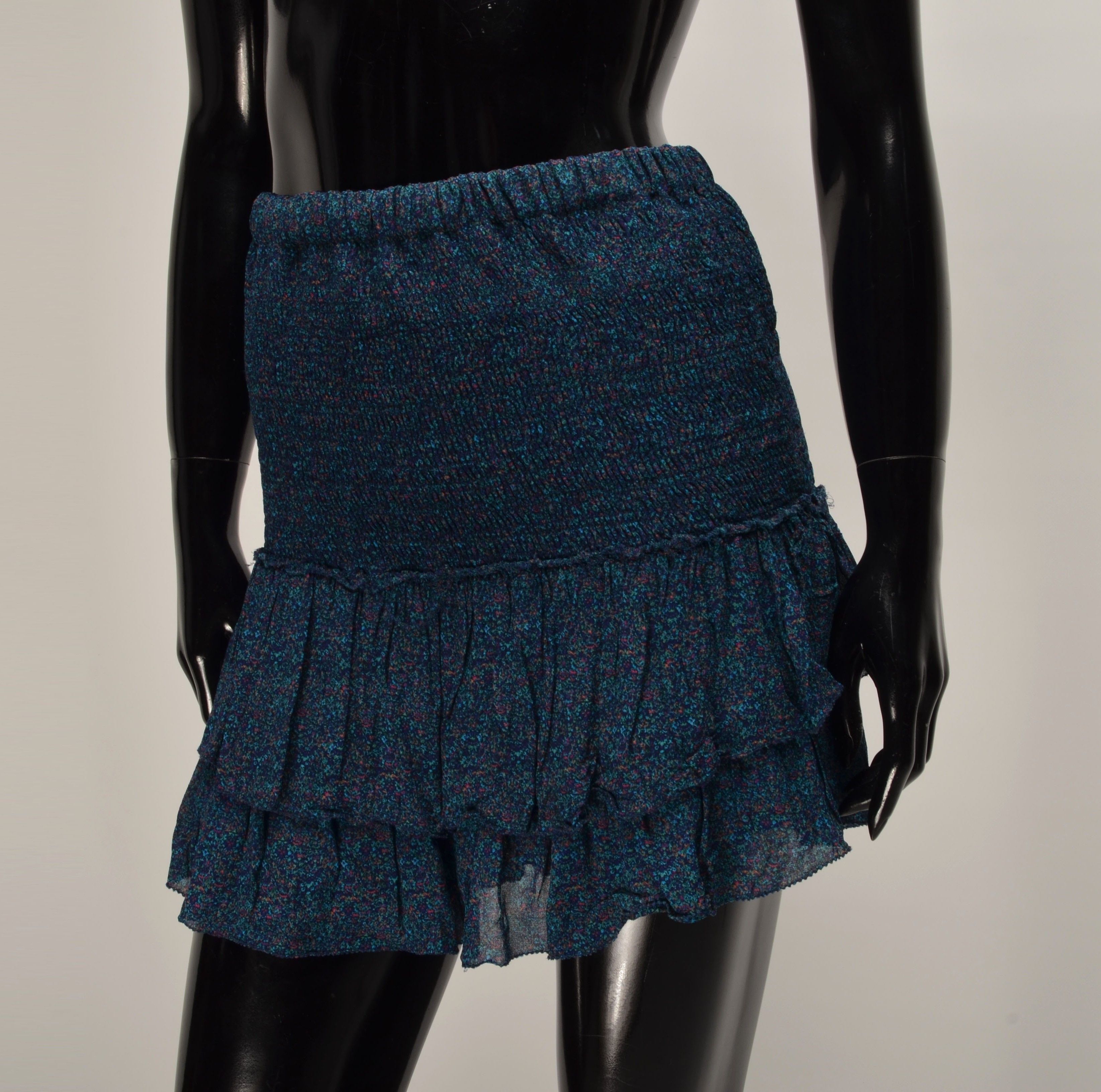 Isabel Marant Etoile Isabel Marant Etoile Multicolor Mesh Mini Skirt Size 24" / US 00 / IT 34 - 2 Thumbnail