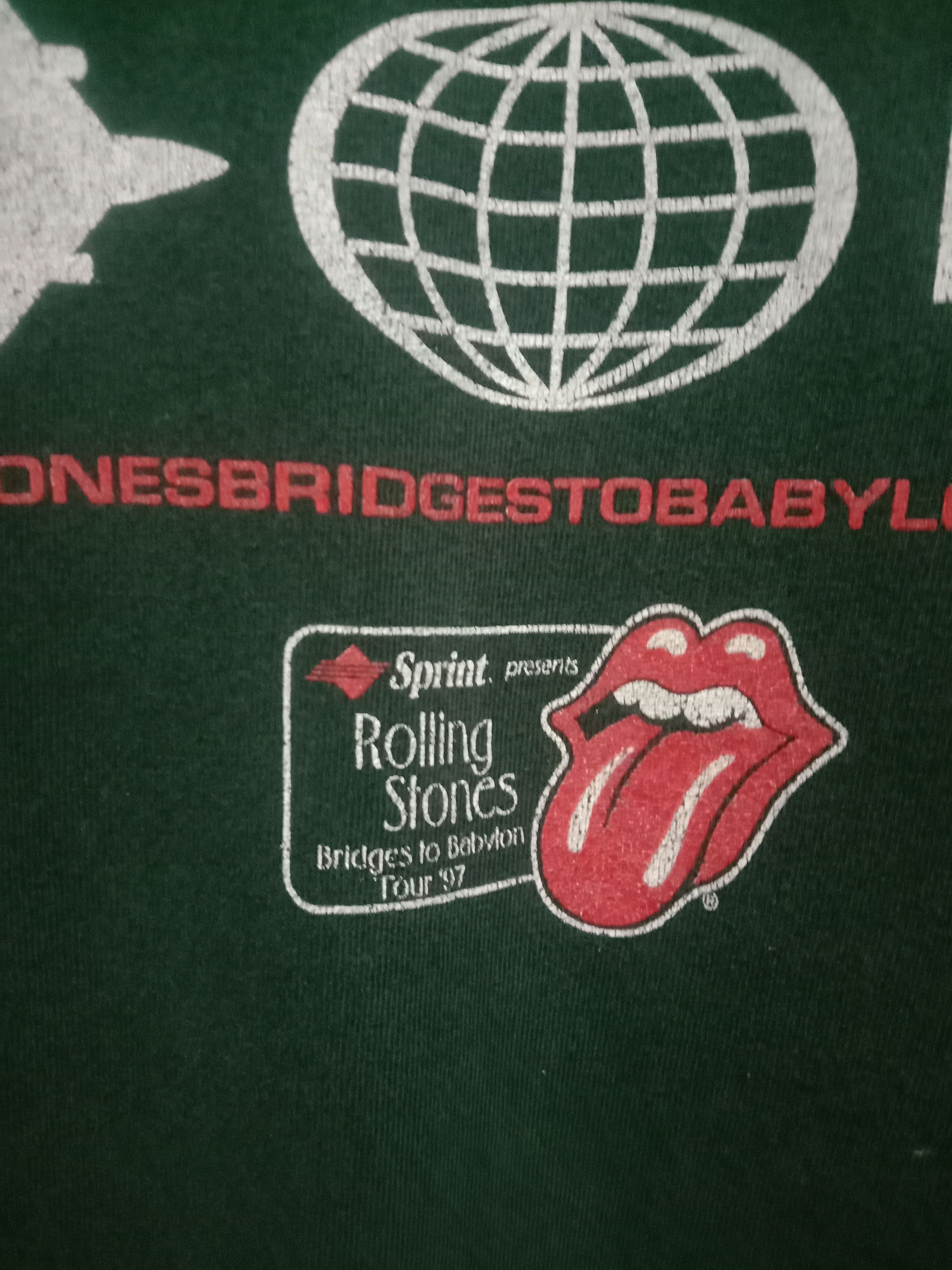 Band Tees × The Rolling Stones × Vintage The Rolling Stones Size US XL / EU 56 / 4 - 9 Thumbnail