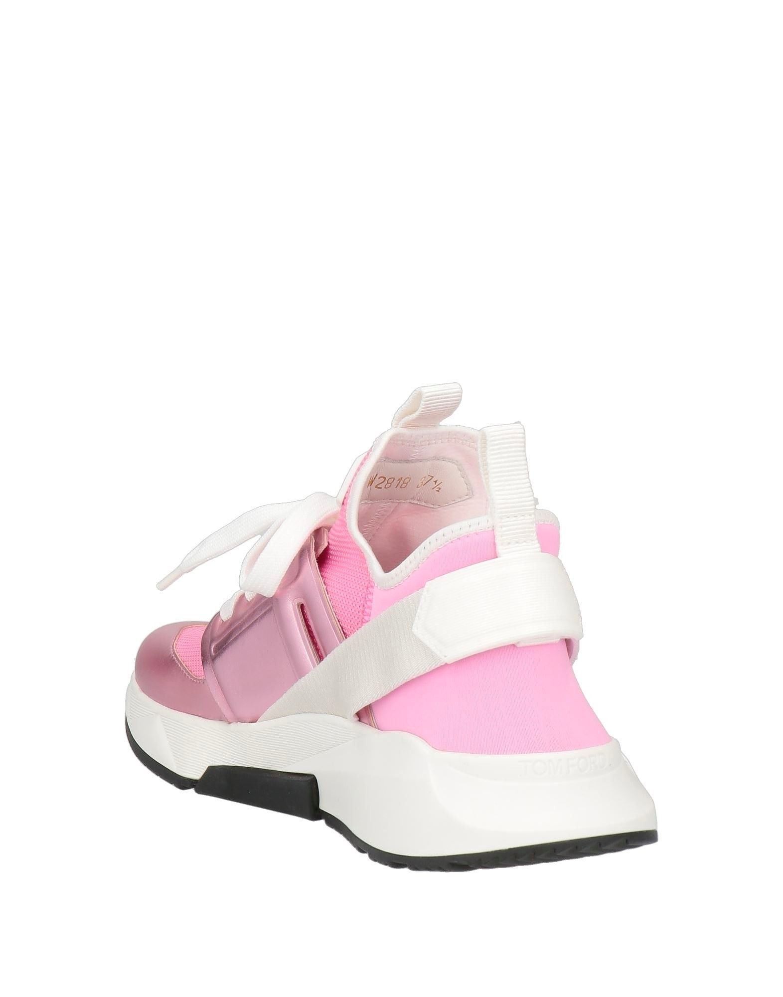 Tom Ford o1loc1c1124 W2818 Low-Top Sneakers in Pink Size US 7 / IT 37 - 3 Thumbnail