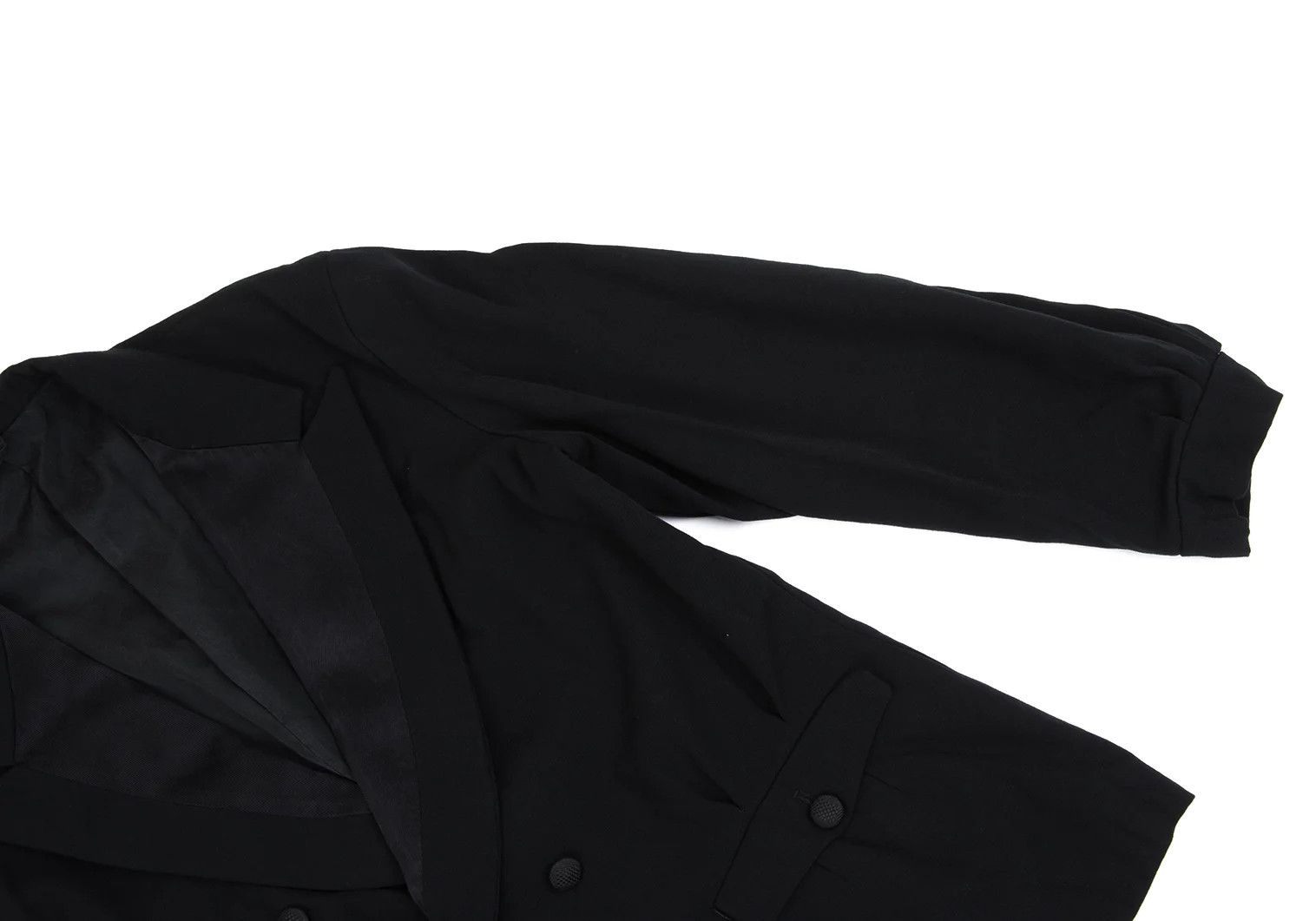 Yohji Yamamoto Yohji Yamamoto Wool Gabardine Check Jacket Size US S / EU 44-46 / 1 - 5 Thumbnail