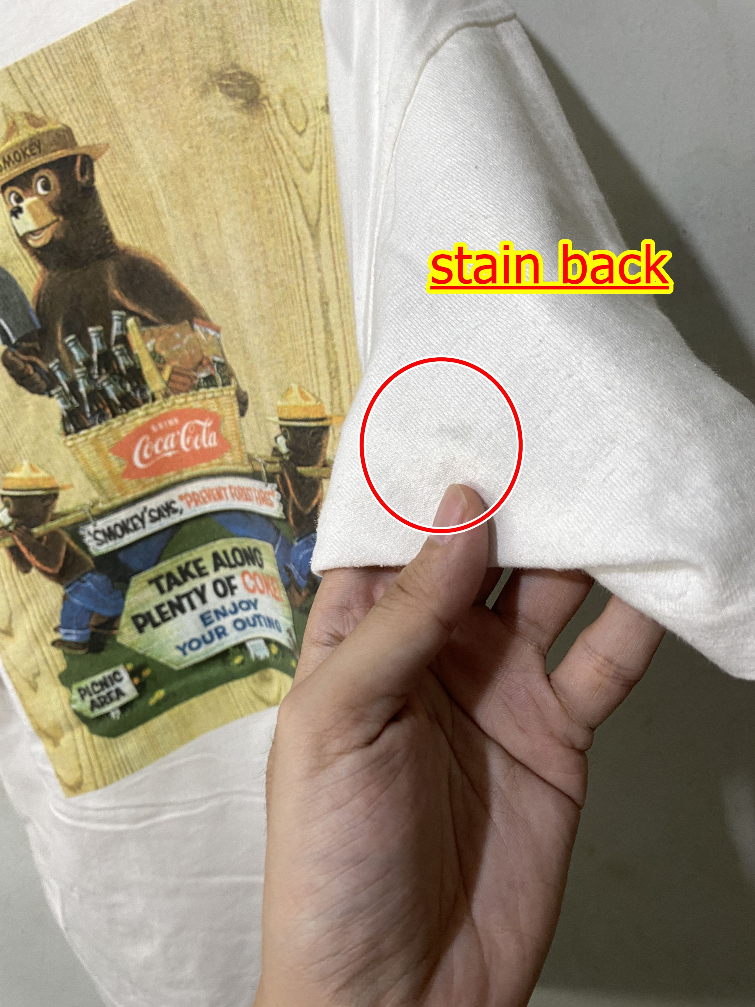 Vintage Vintage 90s Smokey Bear Shirt Size US XL / EU 56 / 4 - 9 Thumbnail
