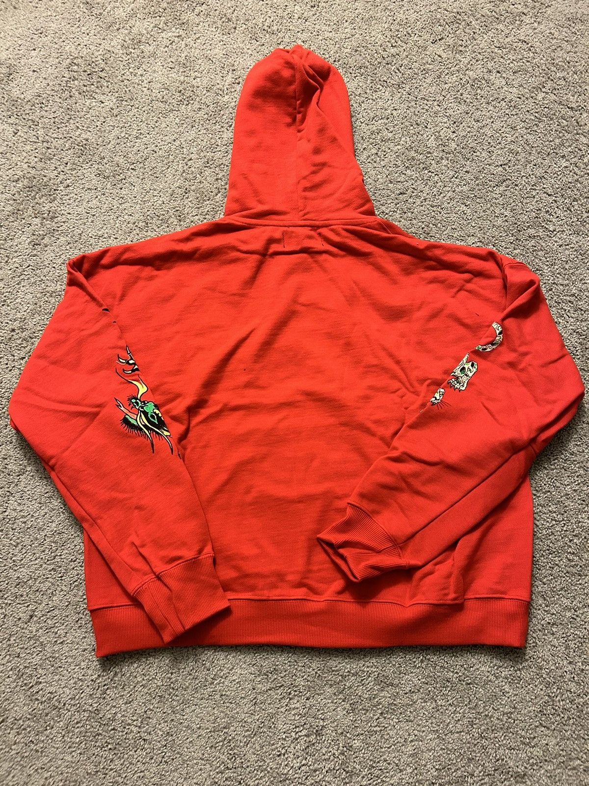 Ed Hardy Ed Hardy X Siberia Hills Hoodie Red Size Medium Size US M / EU 48-50 / 2 - 2 Thumbnail