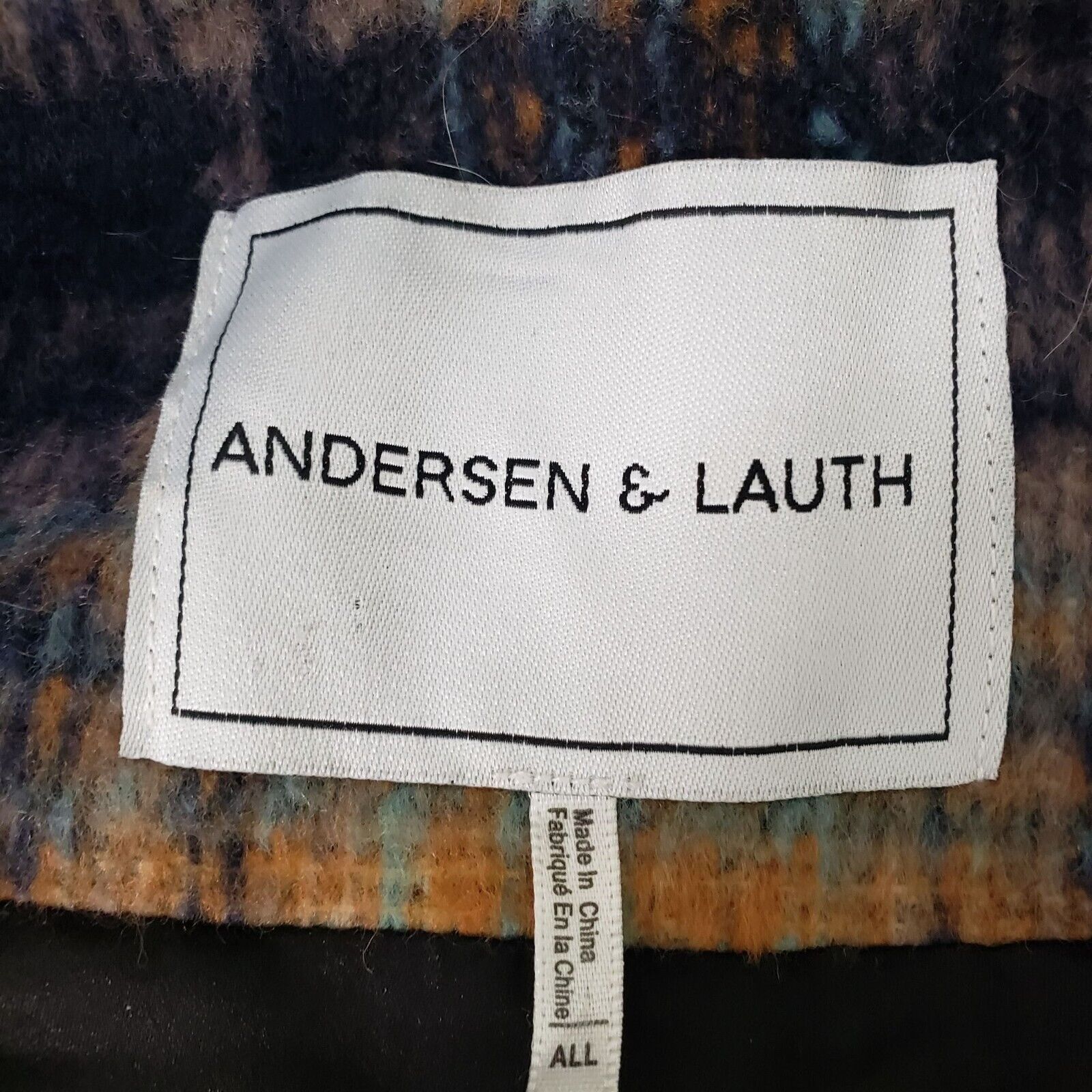 Anthropologie Andersen & Lauth Plaid Kura Vest Womens One Size Sleeveless Size ONE SIZE - 5 Thumbnail