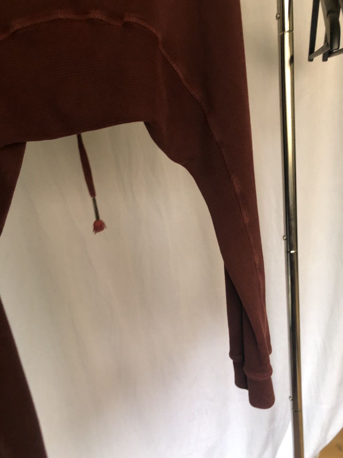 Boris Bidjan Saberi BORIS BIDJAN SABERI “LONG JOHN” Bordeaux Lounge Pants Size US 29 - 5 Thumbnail