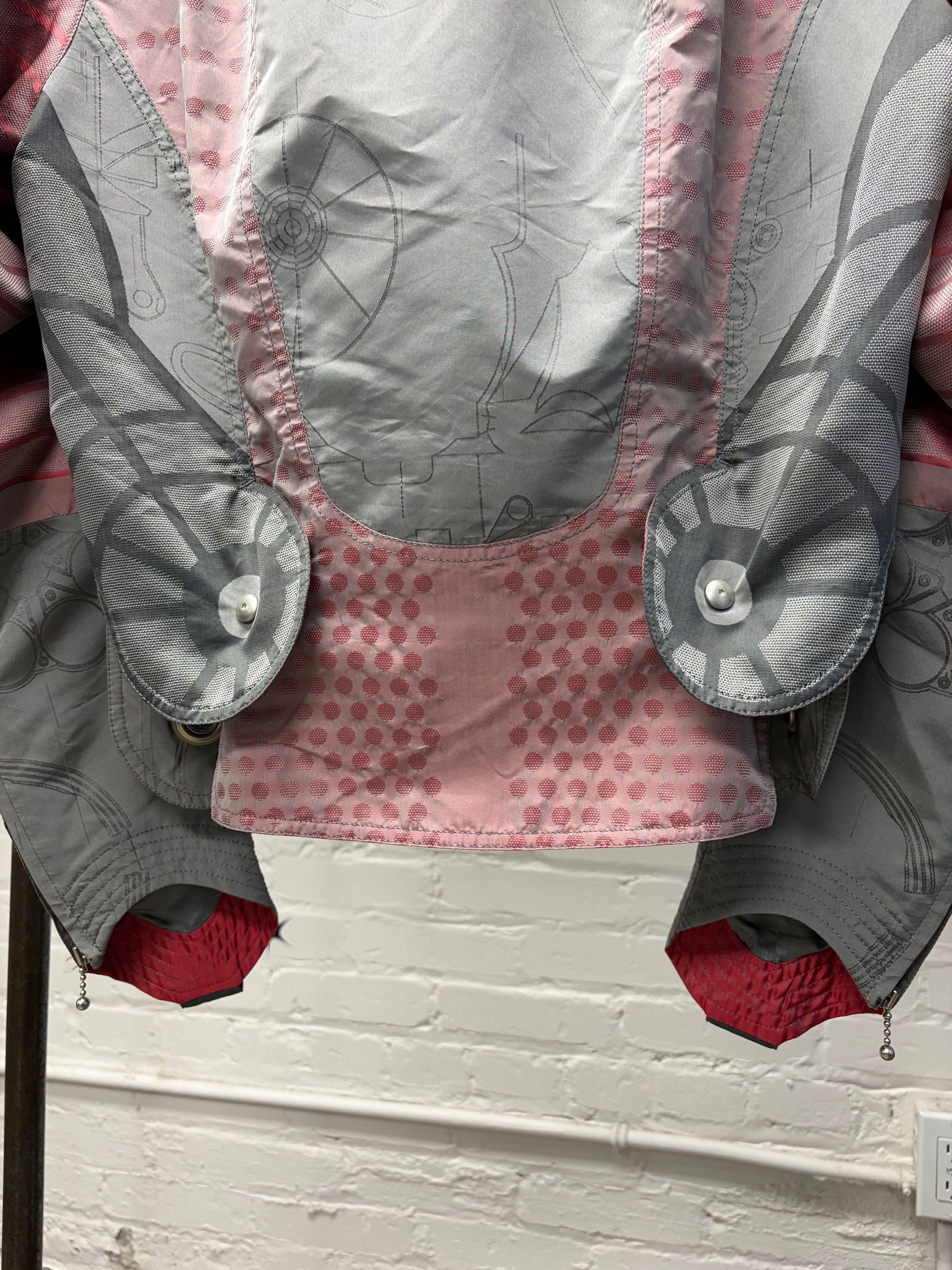Issey Miyake SS2008 Issey Miyake x Dyson ‘The Wind’ Technical Nylon Biker Jacket Size US XL / EU 56 / 4 - 6 Thumbnail