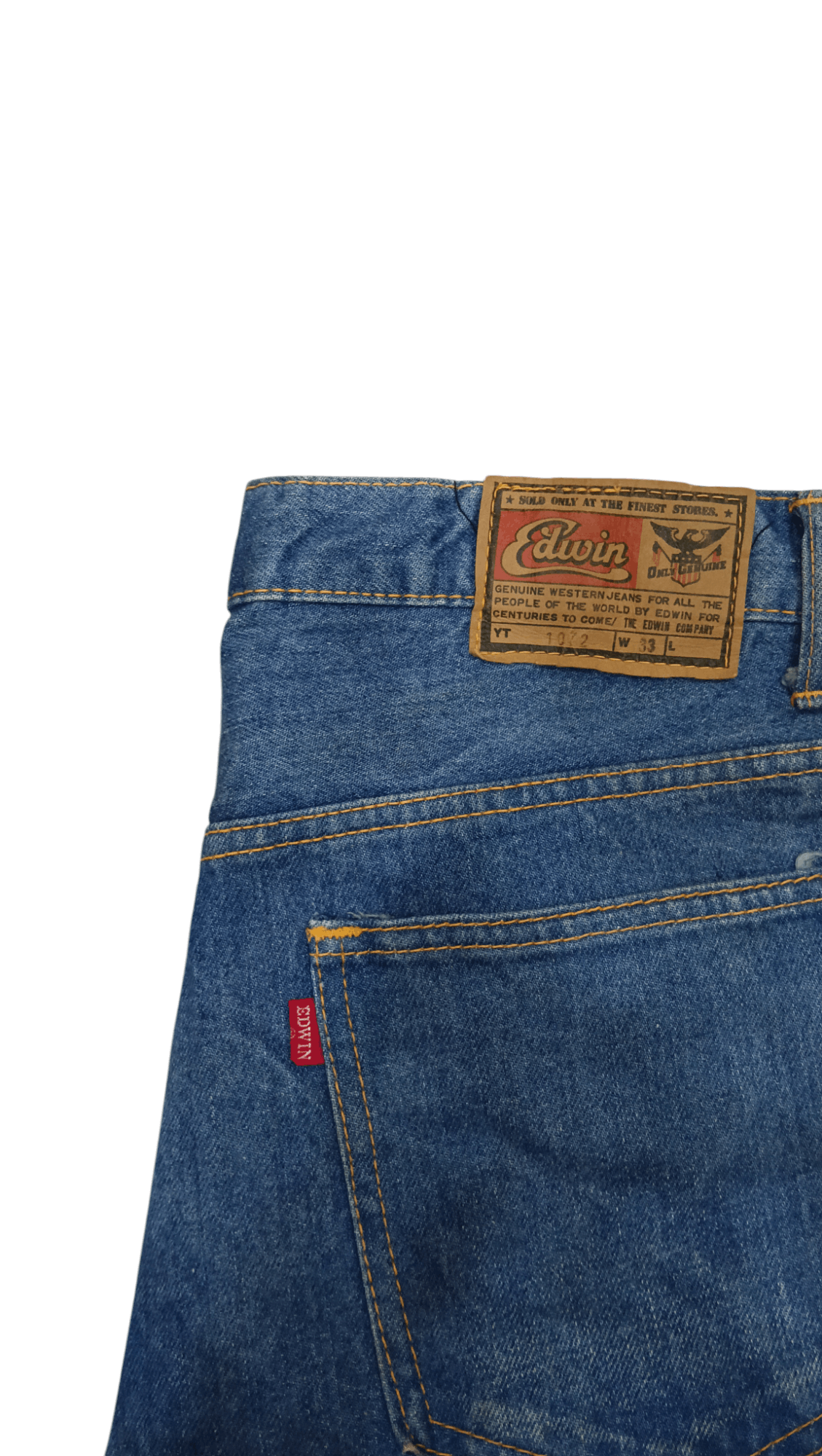 Edwin 90s Edwin Denim Indigo (S 342) waist 29 Size US 29 - 11 Thumbnail