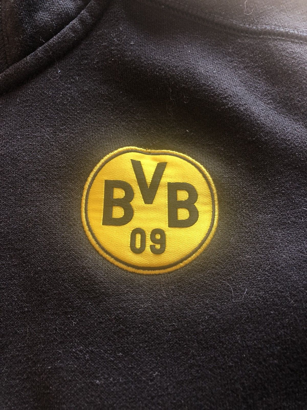 Puma BORUSSIA DORTMUND VINTAGE PUMA SOCCER ZIP SWEATSHIRT Size US XS / EU 42 / 0 - 3 Thumbnail