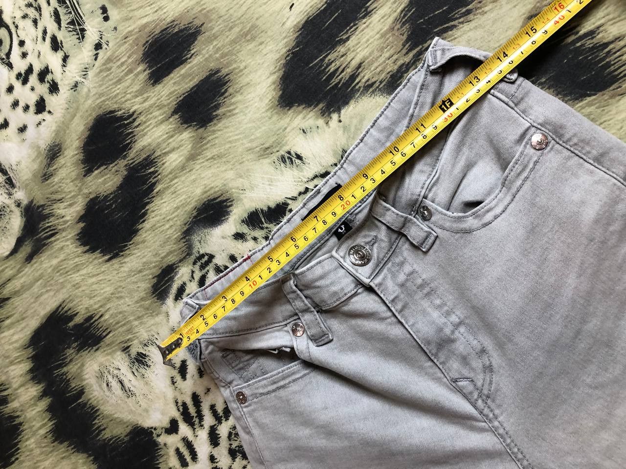 True Religion True Religion Mid Rise Super Skinny Denim Jeans Size 28 Size 28" / US 6 / IT 42 - 13 Thumbnail